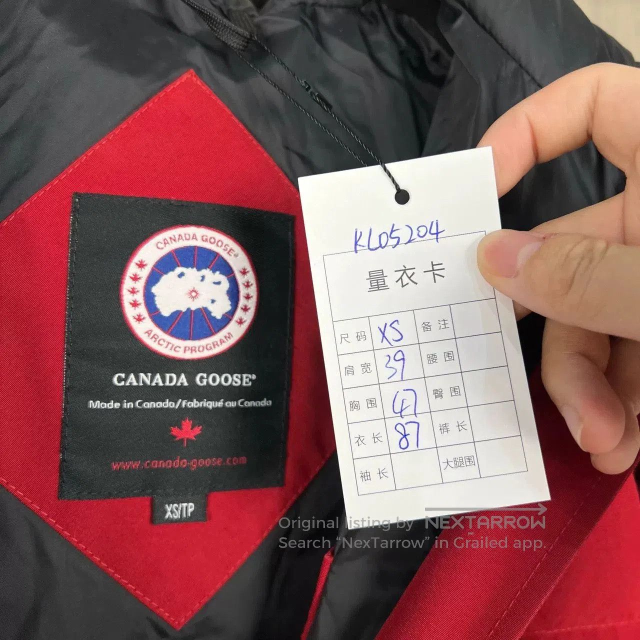 Canada Goose Canada Goose Embroidered Logo Down Jacket. Size XS / US 0-2 / IT 36-38 - 5 Thumbnail