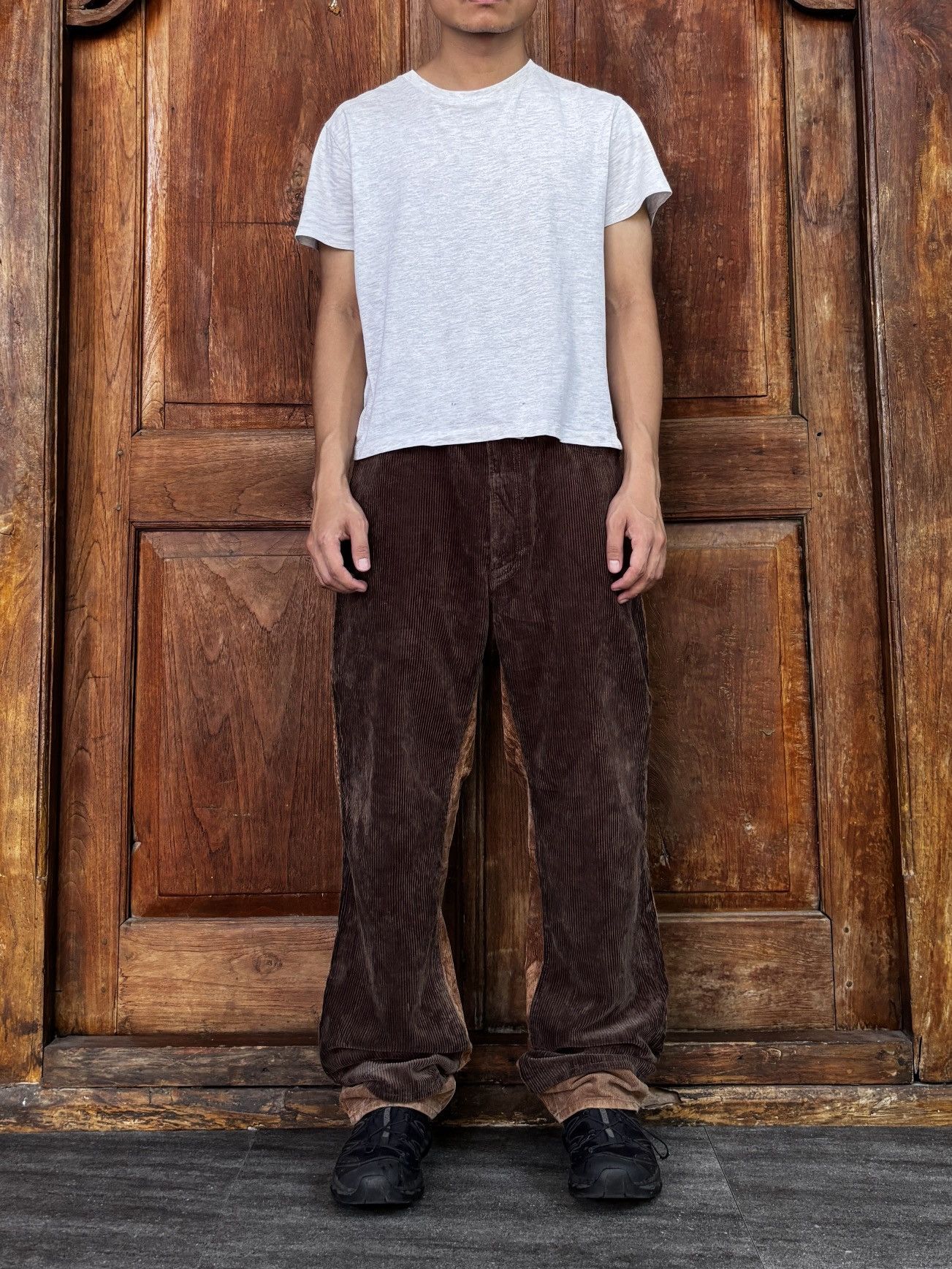 Maison MIHARA YASUHIRO Double Layered Corduroy Pants Size US 32 / EU 48 - 1 Thumbnail