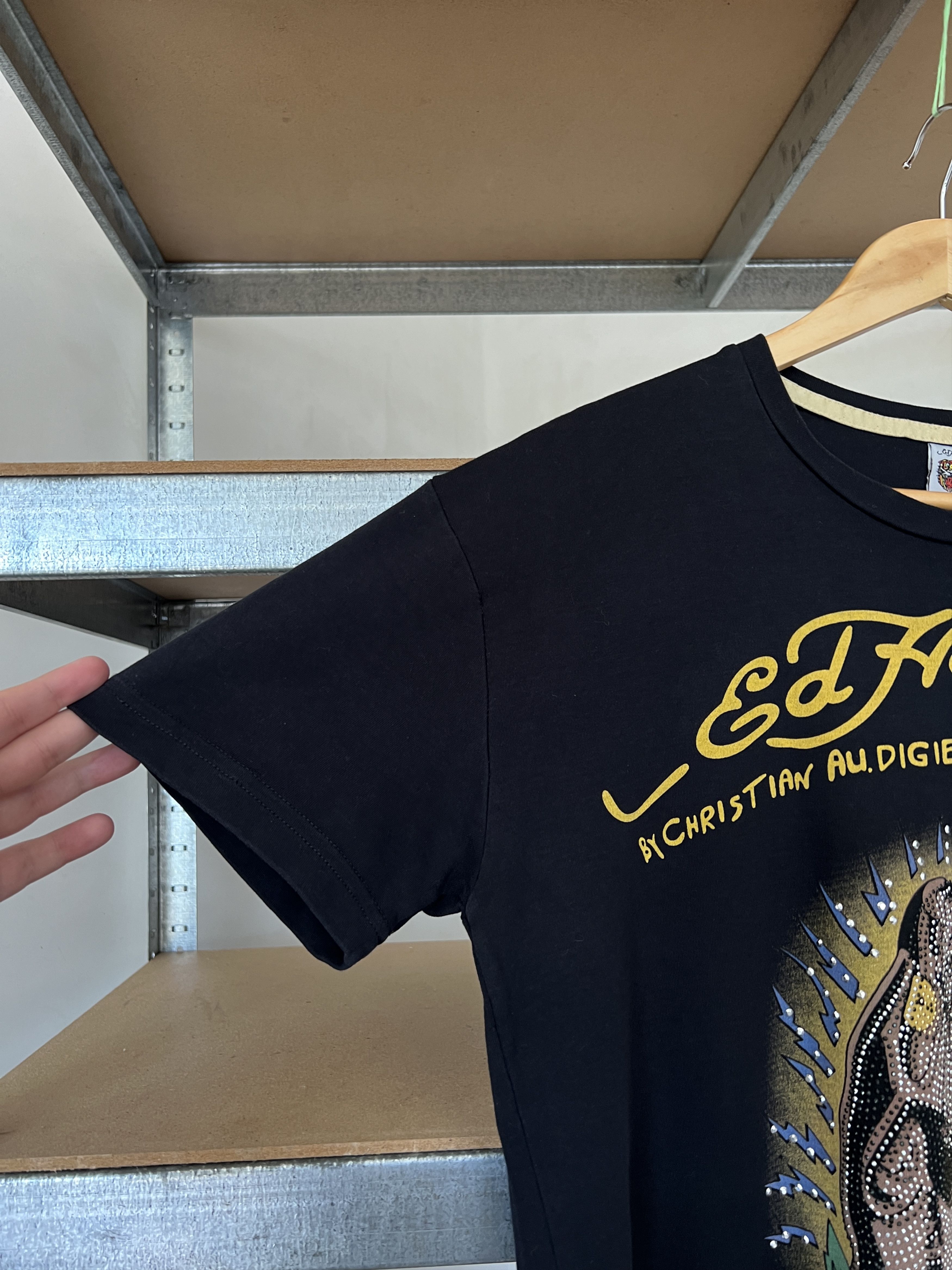 Christian Audigier Ed Hardy Vintage Y2K Christian Audigier Skull Tattoo Tee Size US XL / EU 56 / 4 - 6 Thumbnail