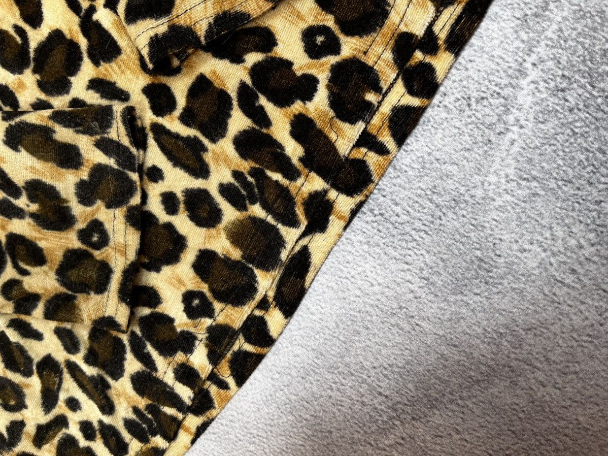 Other Vintage Y2K Japanese leopard longsleeve turtleneck 2000s Size L / US 10 / IT 46 - 6 Thumbnail