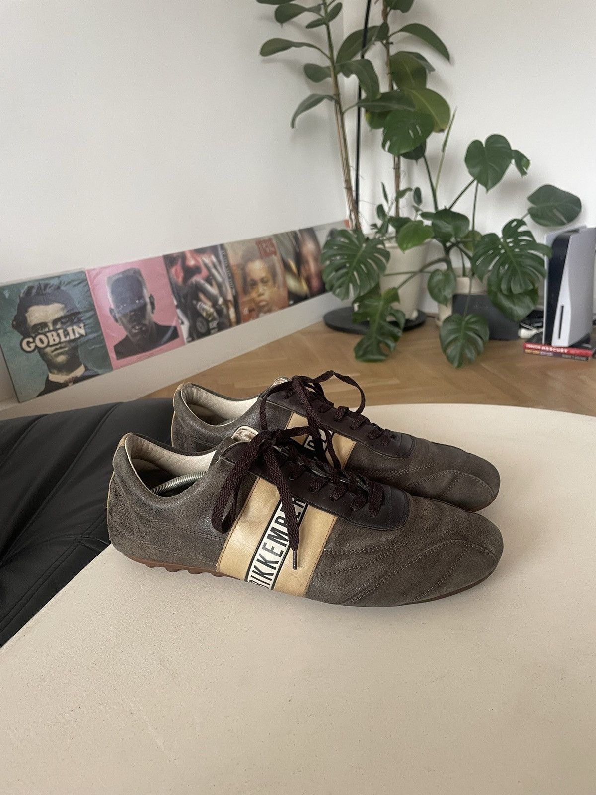 image of Dirk Bikkembergs x Vintage Bikkembergs Soccer Inspired Trainers Shoes Balenciaga Style in Brown (Si