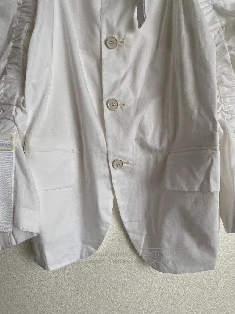 Junya Watanabe Deconstructed White Jacket .