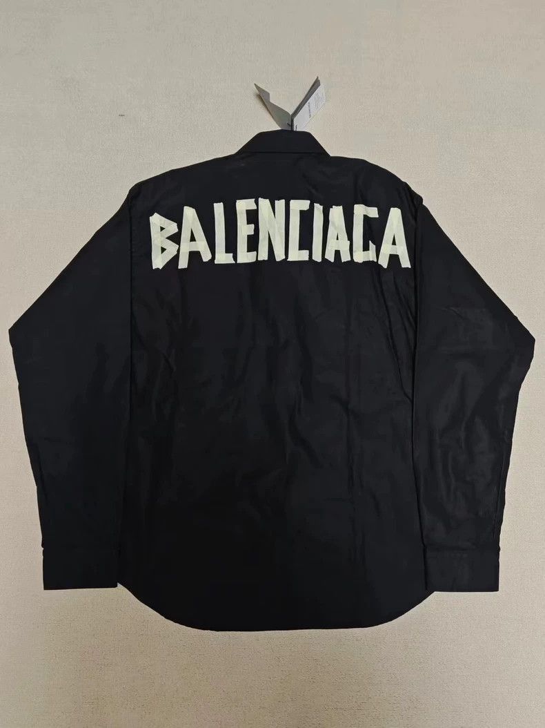 Balenciaga Balenciaga Tape Type 23ss long sleeve shirt-2506 Size US S / EU 44-46 / 1 - 1 Thumbnail