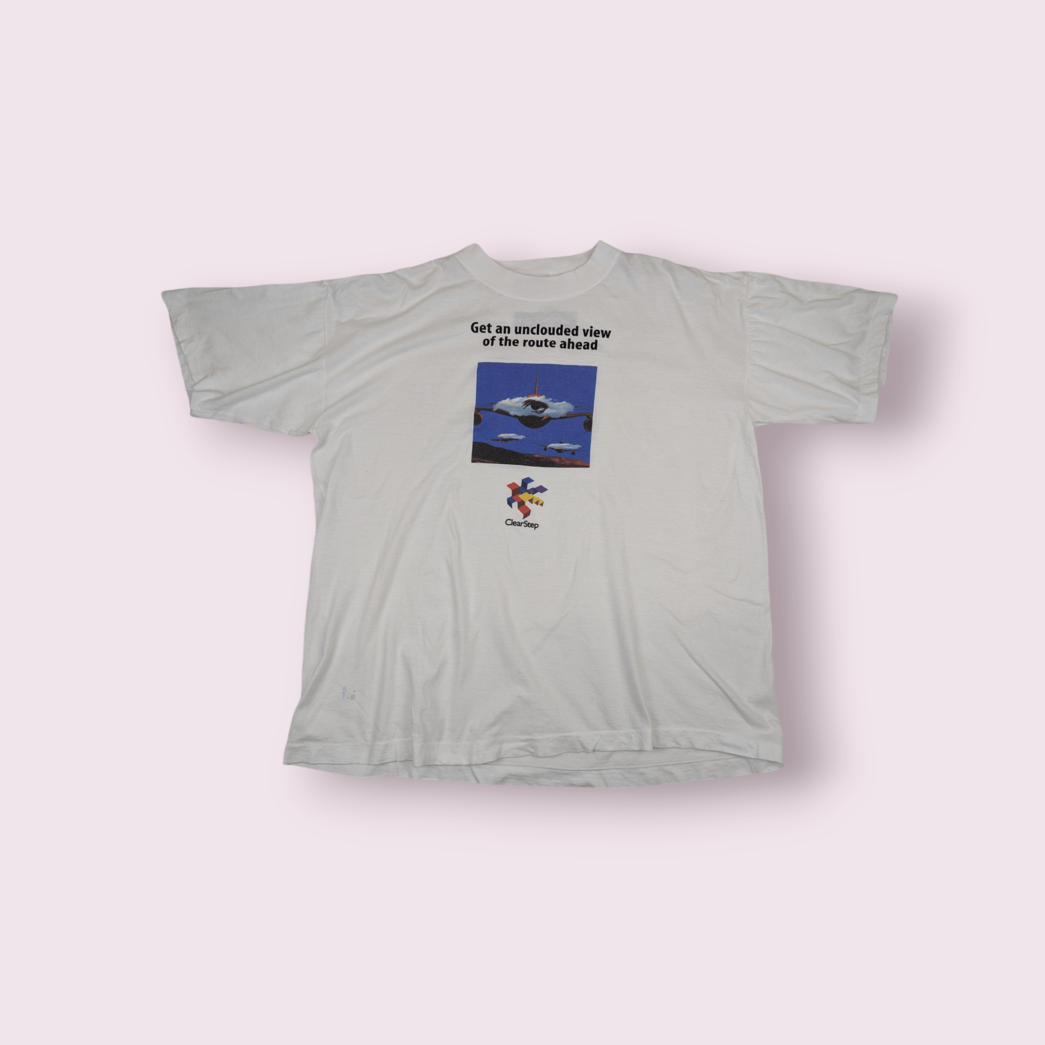 Nintendo 90's CLEARSTEP Olicom Ethernet T-Shirt Single Stitches Size US XL / EU 56 / 4 - 1 Thumbnail