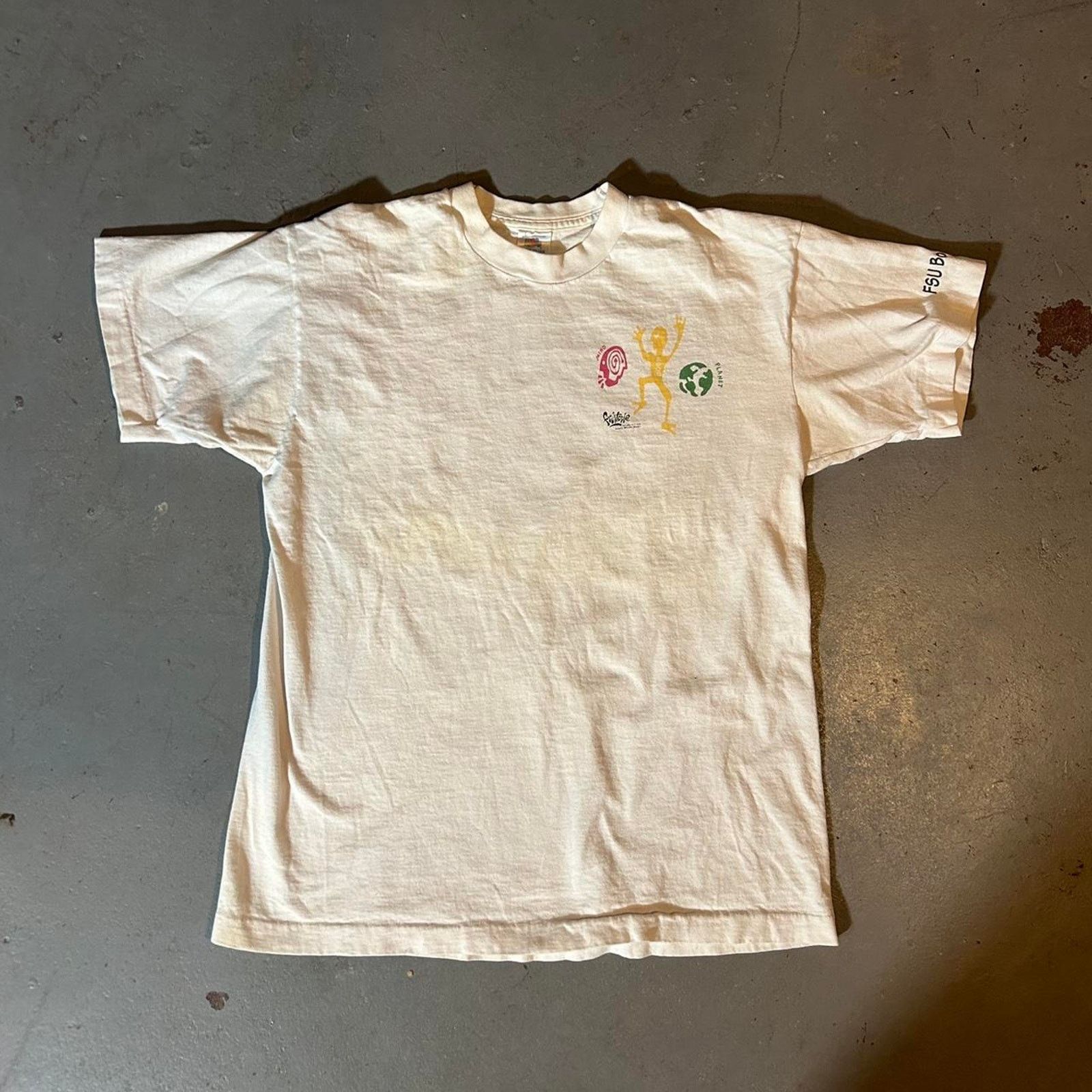 Fruit Of The Loom 90s promotional fruitopia shirt single Size US L / EU 52-54 / 3 - 7 Thumbnail