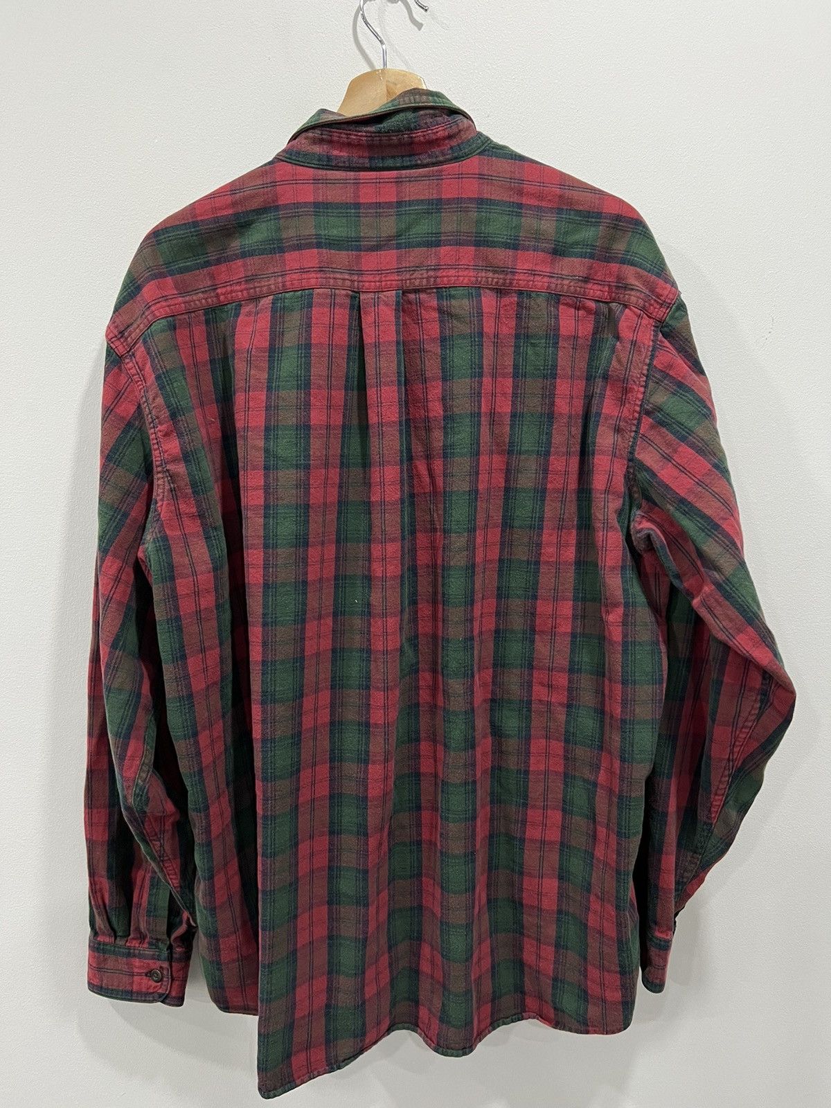 Vintage Vintage LL Bean Plaid Flannel Button Up Shirt xxl Size US XXL / EU 58 / 5 - 3 Thumbnail