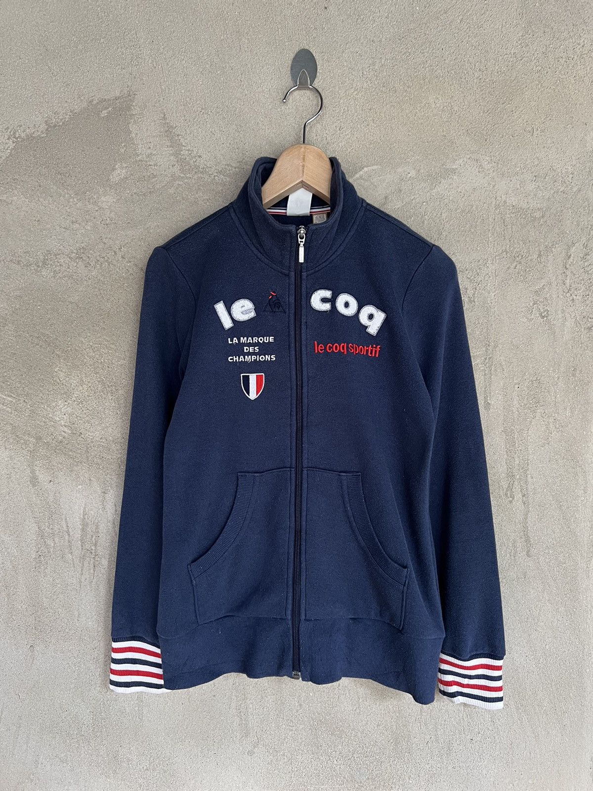 Le Coq Sportif Lecoq Sportif Spell Out Jacket Size S / US 4 / IT 40 - 2 Thumbnail