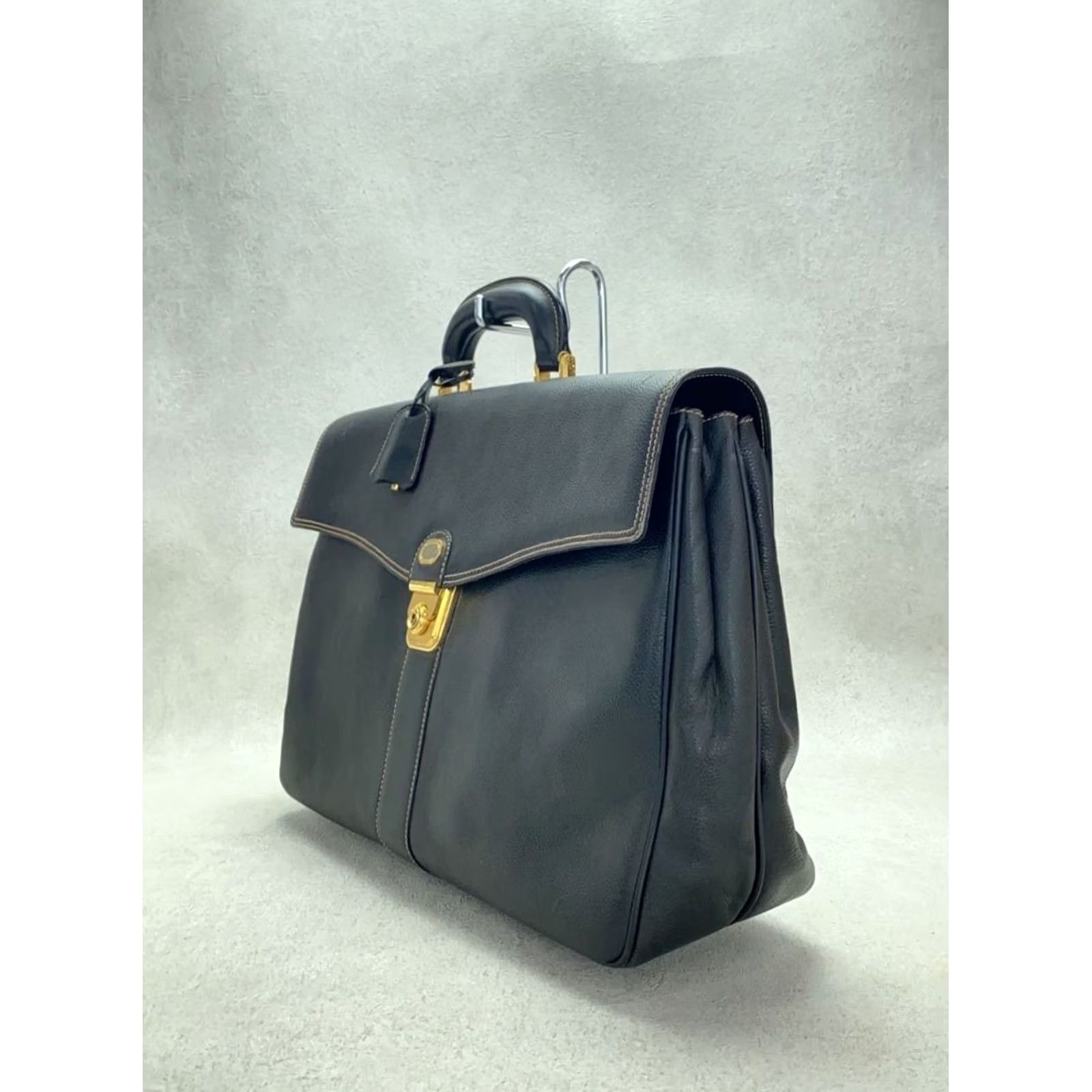 Vintage dunhill briefcase black leather Size ONE SIZE - 2 Thumbnail