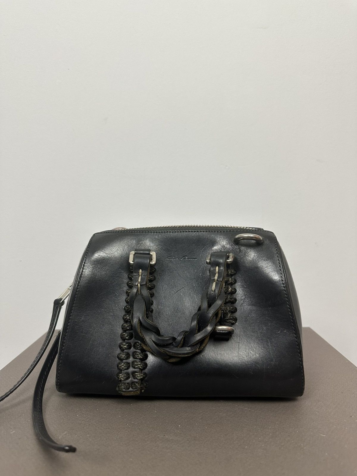 Rick Owens FW18 ‘SISYPHUS’ Braided Strap Doctor Bag Size ONE SIZE - 1 Thumbnail