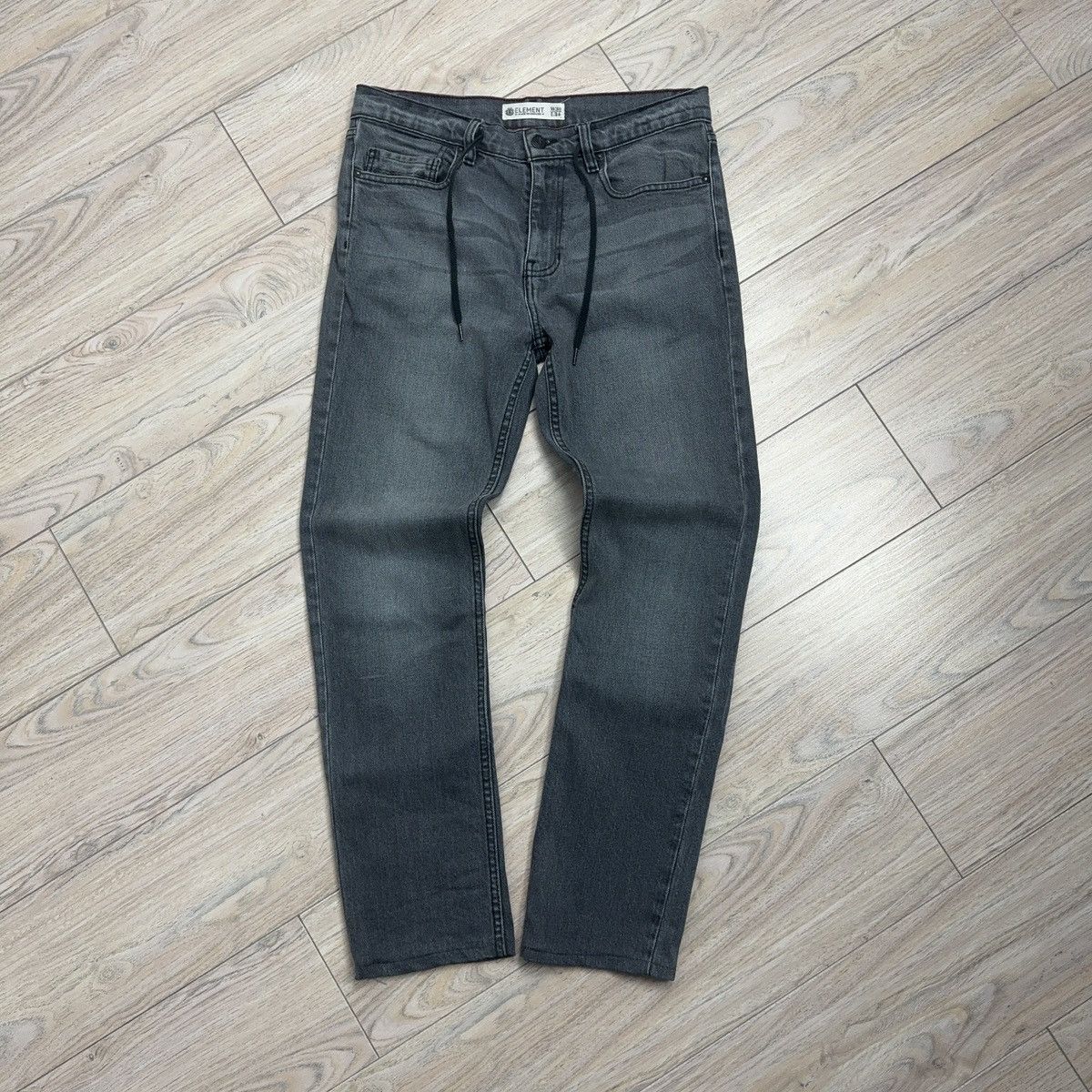 Element Vintage Element Made To Endure Light Wash Skater Denim Jeans Size US 30 / EU 46 - 1 Thumbnail