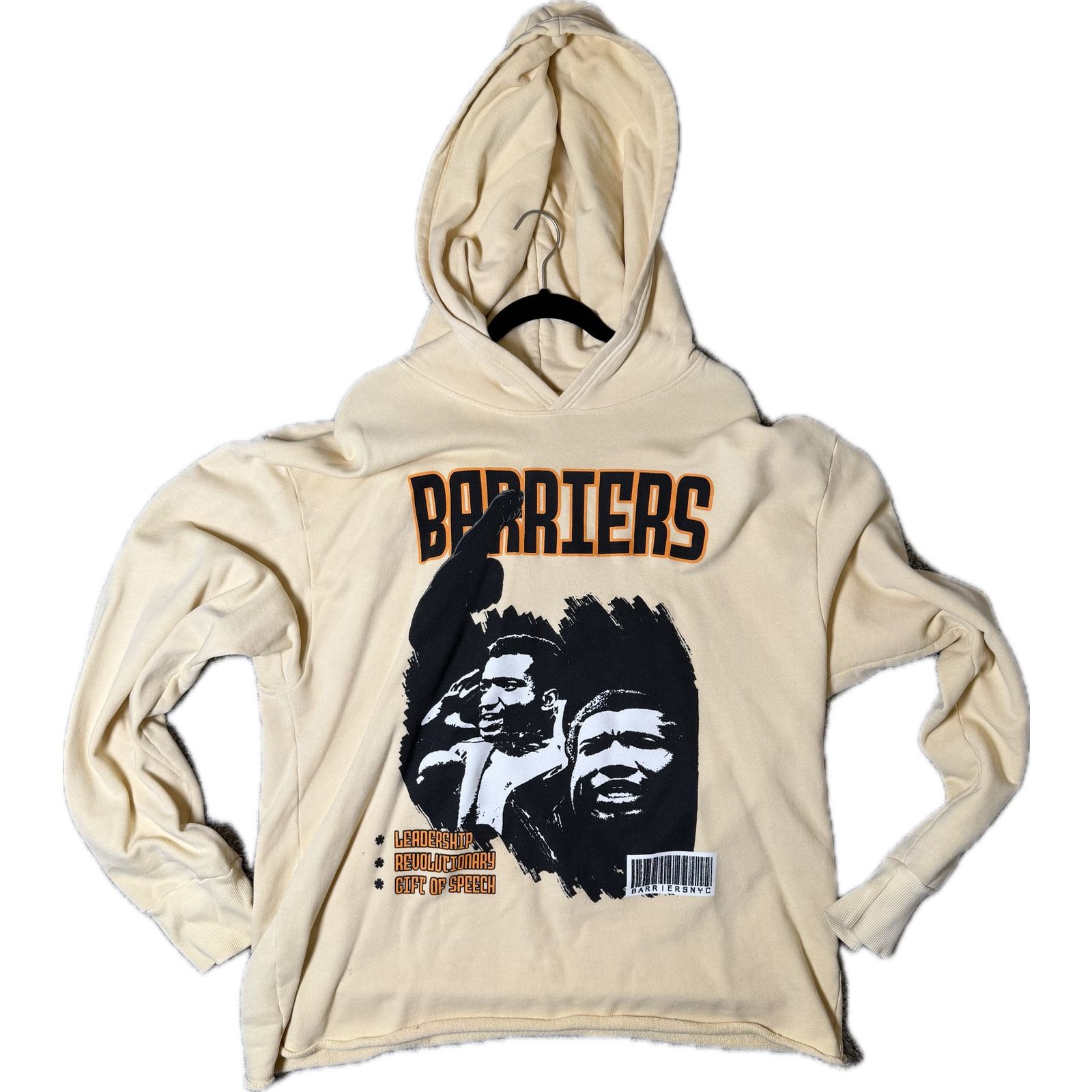 Barriers Barriers Fred Hampton Hoodie Cream XXL Rare Graphic Pullover Size US XXL / EU 58 / 5 - 1 Thumbnail