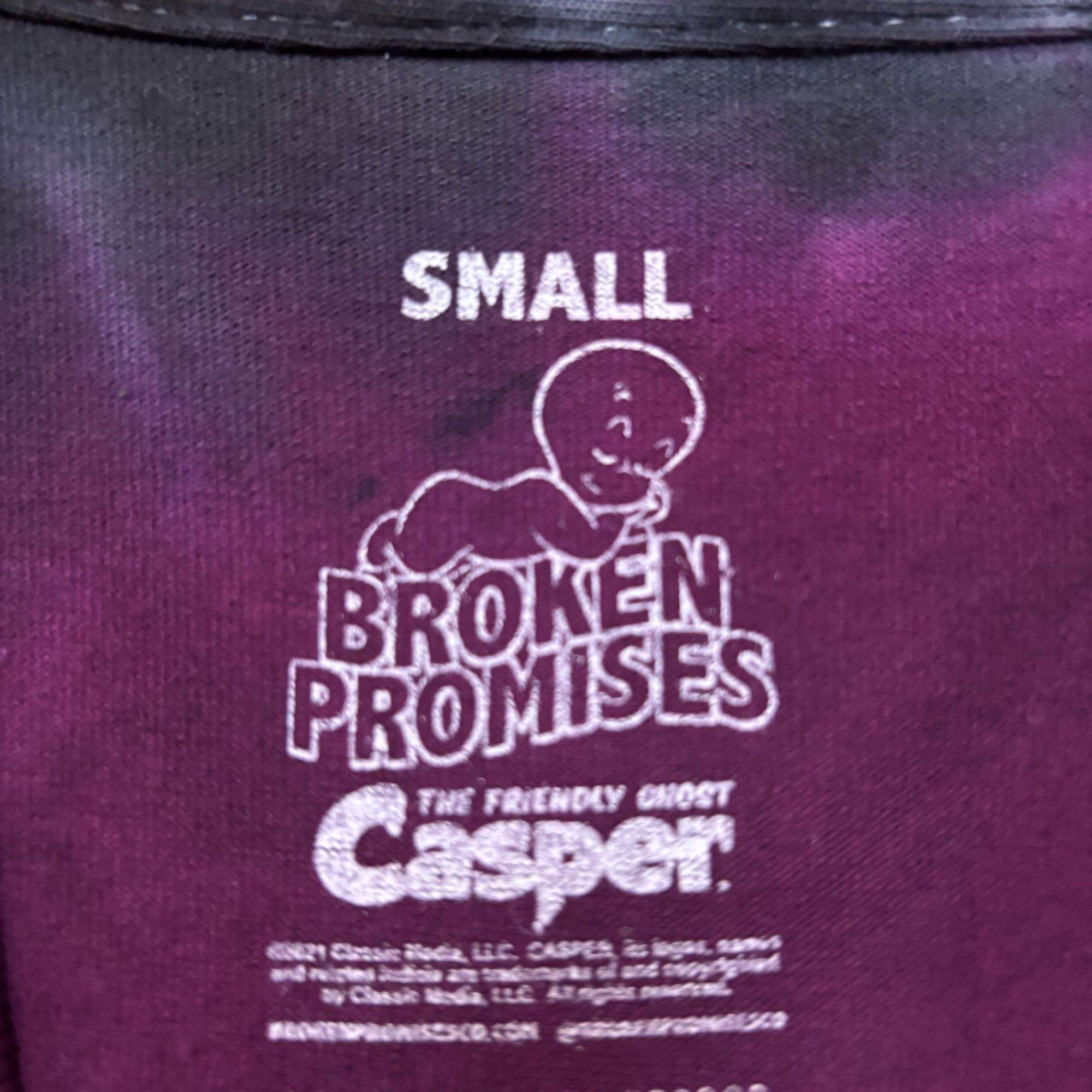 Other Broken Promises x Casper You Ghosted Me Tie Dye T-Shirt Smal Size US S / EU 44-46 / 1 - 4 Thumbnail