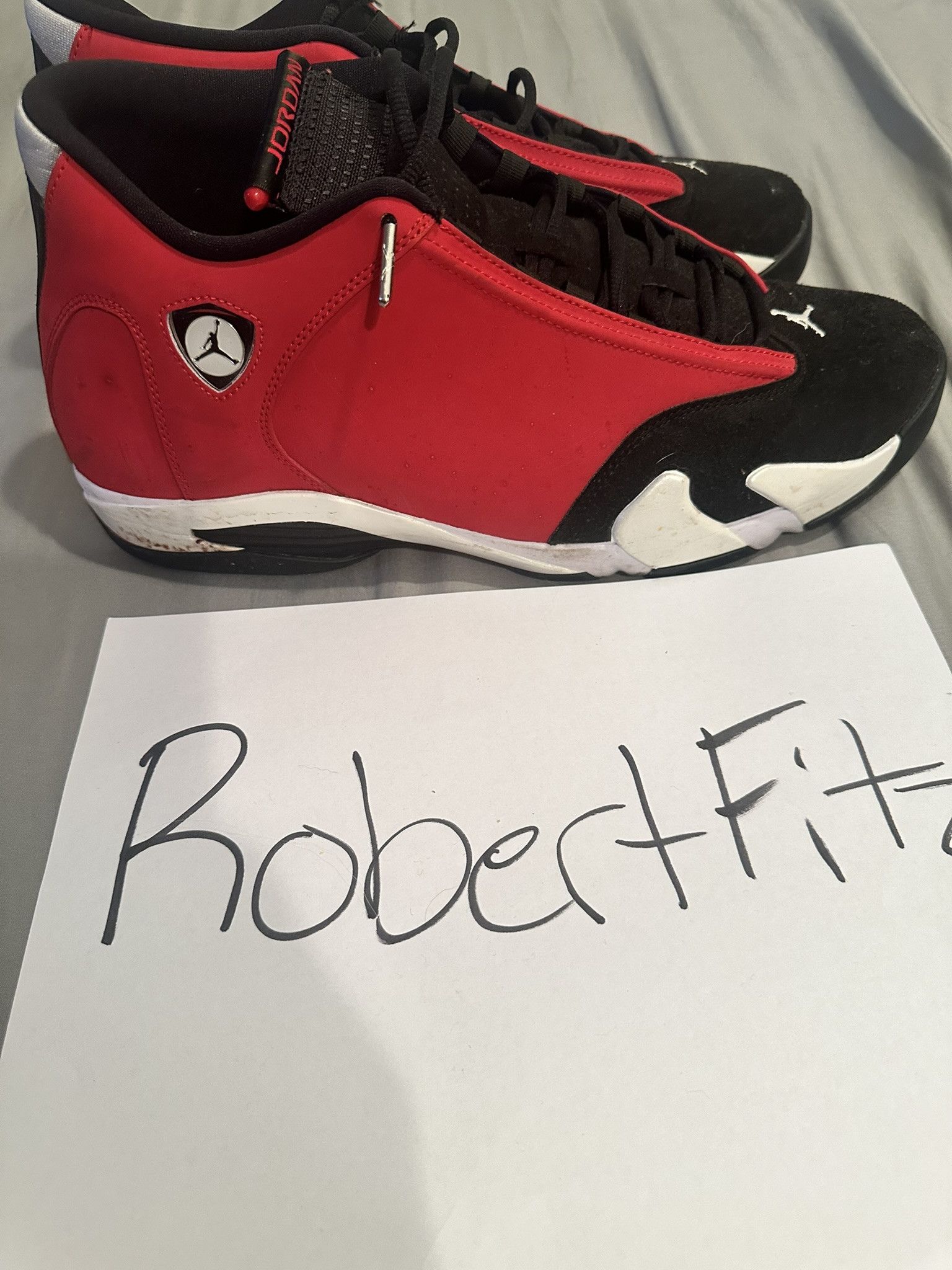 Jordan Brand Jordan 14 Retro Gym Red Toro Size US 14 / EU 47 - 1 Thumbnail