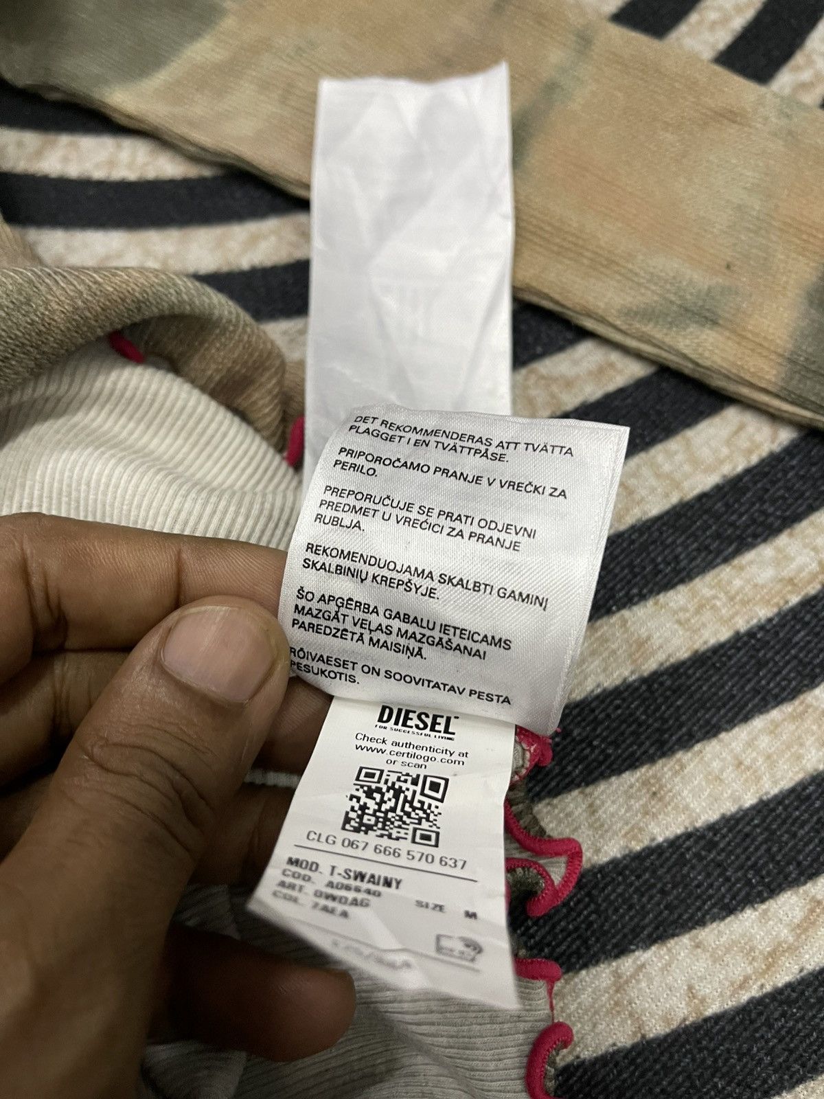 Diesel 2000s DIESEL T-SWAINY TANK TOP MULTICOLOUR STRETCHABLE TEES Size M / US 6-8 / IT 42-44 - 9 Thumbnail