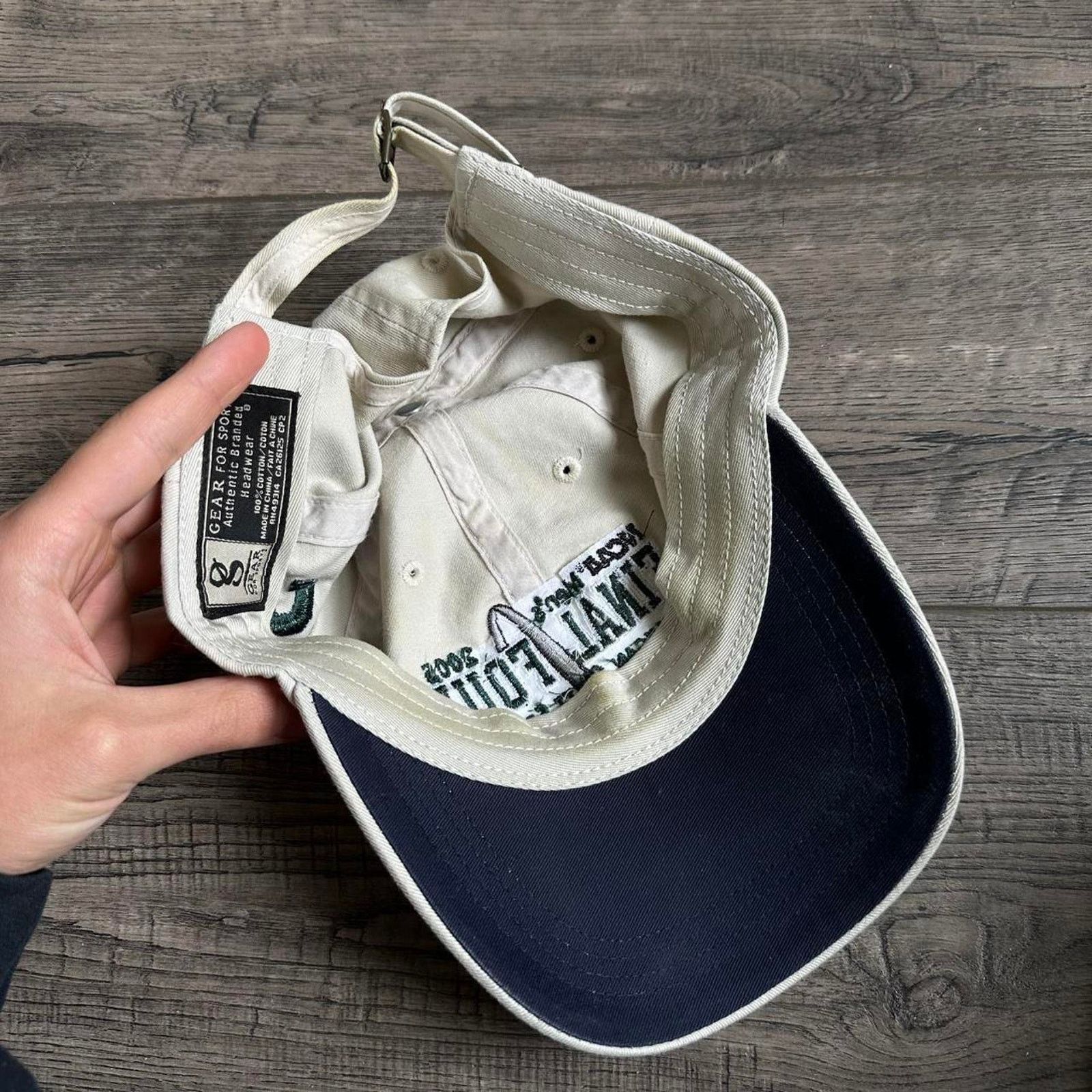 Vintage Vintage 2005 MSU Michigan State Final Four College hAT Size ONE SIZE - 7 Thumbnail