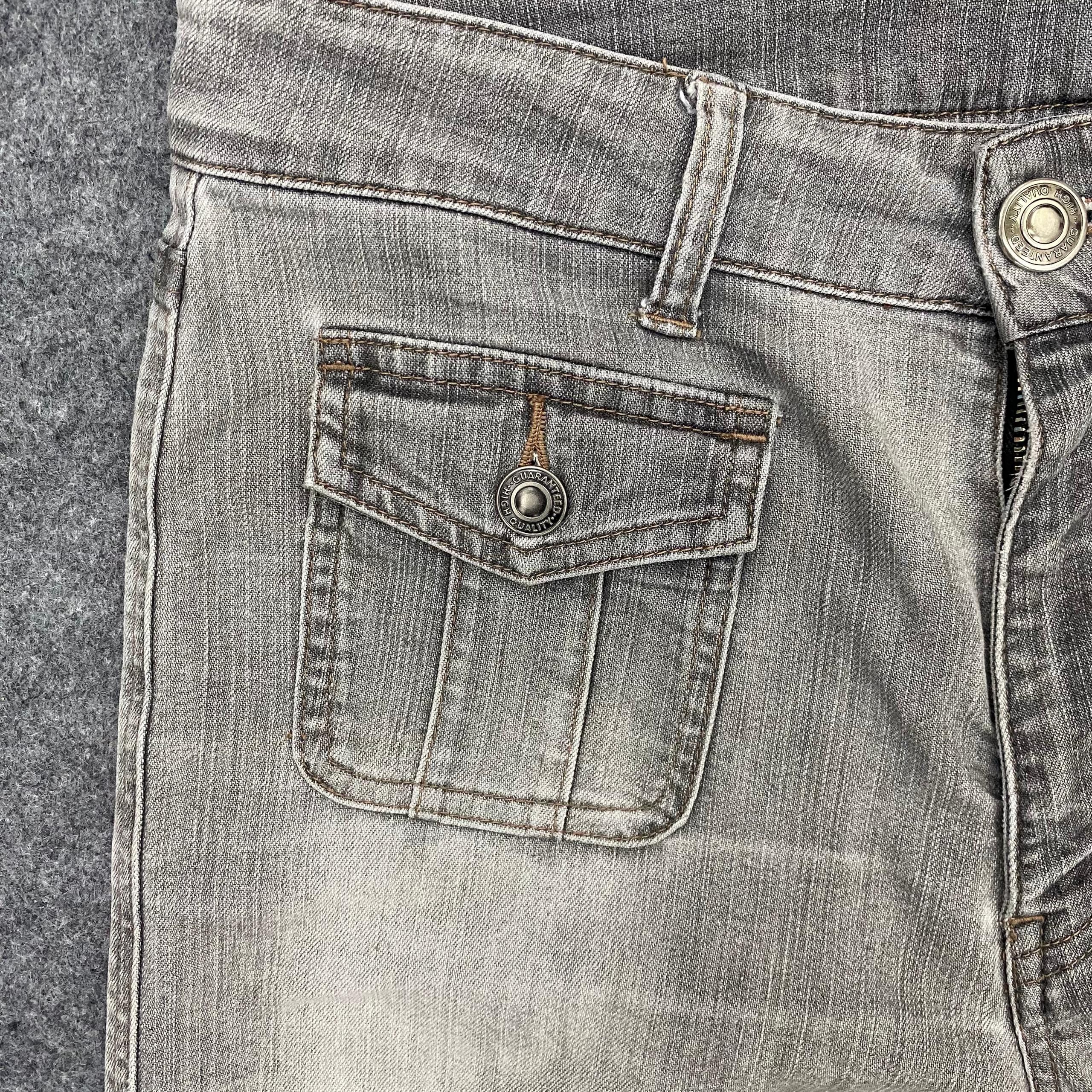 Japanese Brand 💥Flare💥Vintage Japanese Brand Distressed Denim Size 30" / US 8 / IT 44 - 9 Thumbnail