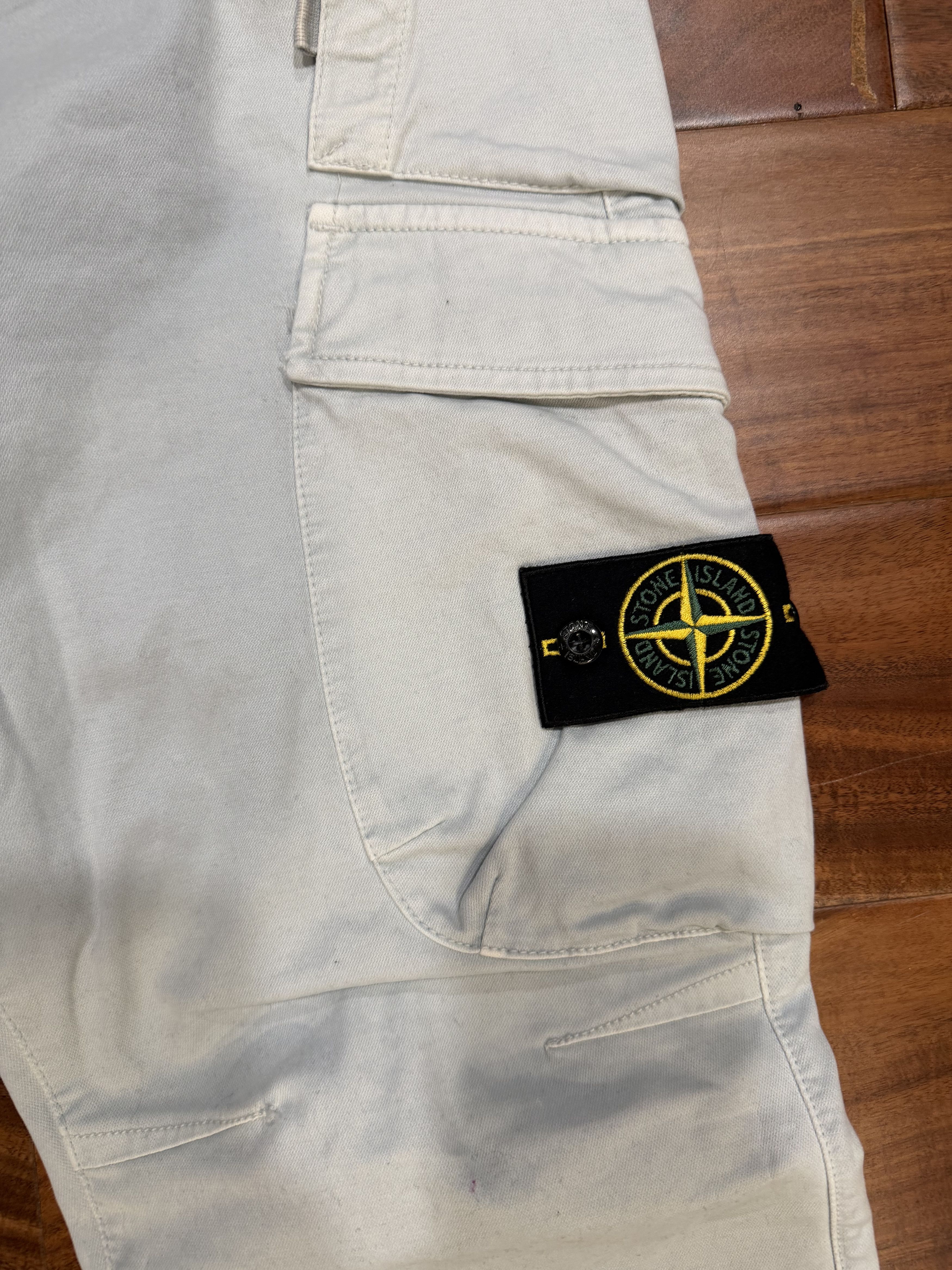 Stone Island Stone Island Ice Blue Cargo Pants – Size 36 – Brand New Size US 36 / EU 52 - 2 Thumbnail