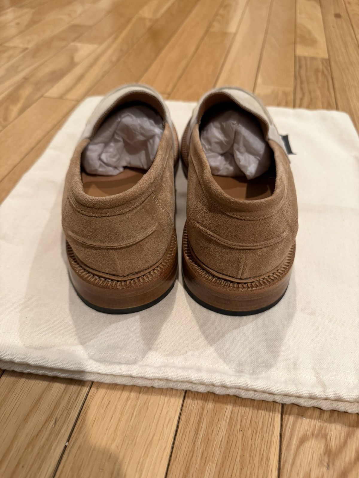 Blackstock & Weber × Kith Kith x Blackstock & Weber Ellis Loafers Beige Size 8 Size US 8 / EU 41 - 5 Thumbnail