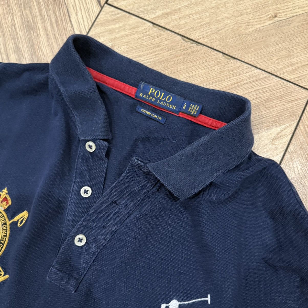 RRL Ralph Lauren Polo Ralph Lauren Vintage Regby Golf Sweatshirt 00S L Size US L / EU 52-54 / 3 - 6 Thumbnail