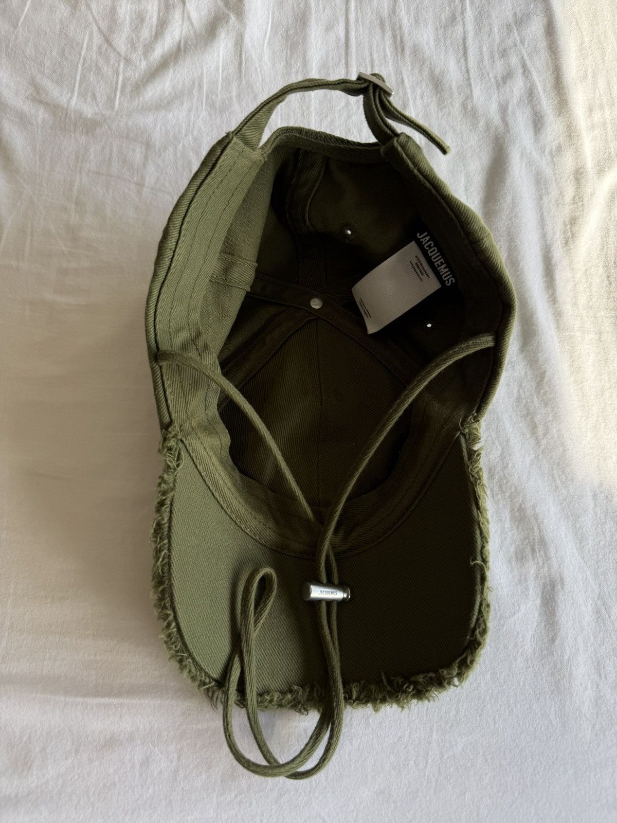 Jacquemus Jacquemus La Casquette Artichaut Cap Khaki Size ONE SIZE - 5 Thumbnail