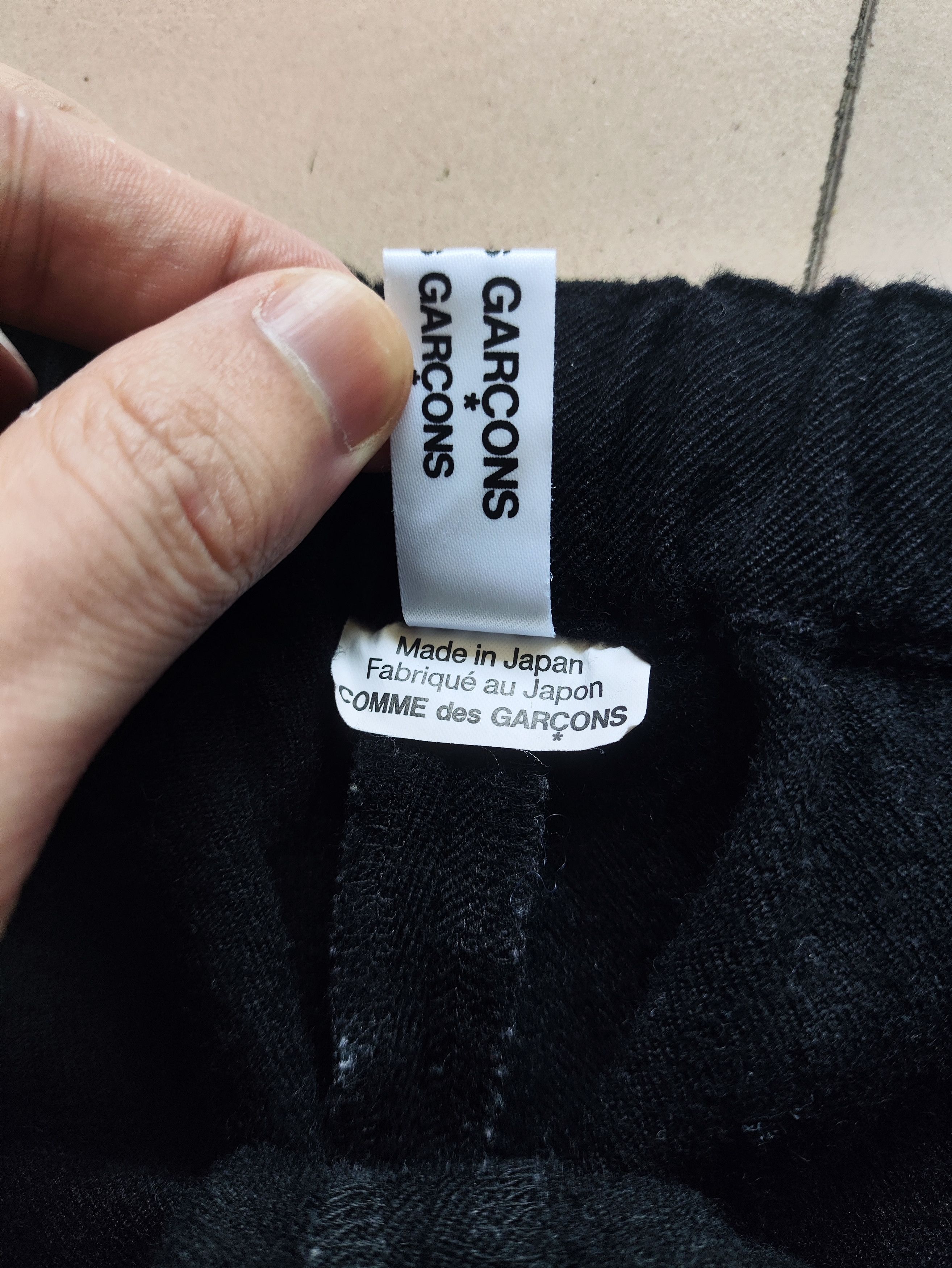 Comme des Garcons AW21 Black Wool Pants Size 28" / US 6 / IT 42 - 5 Thumbnail