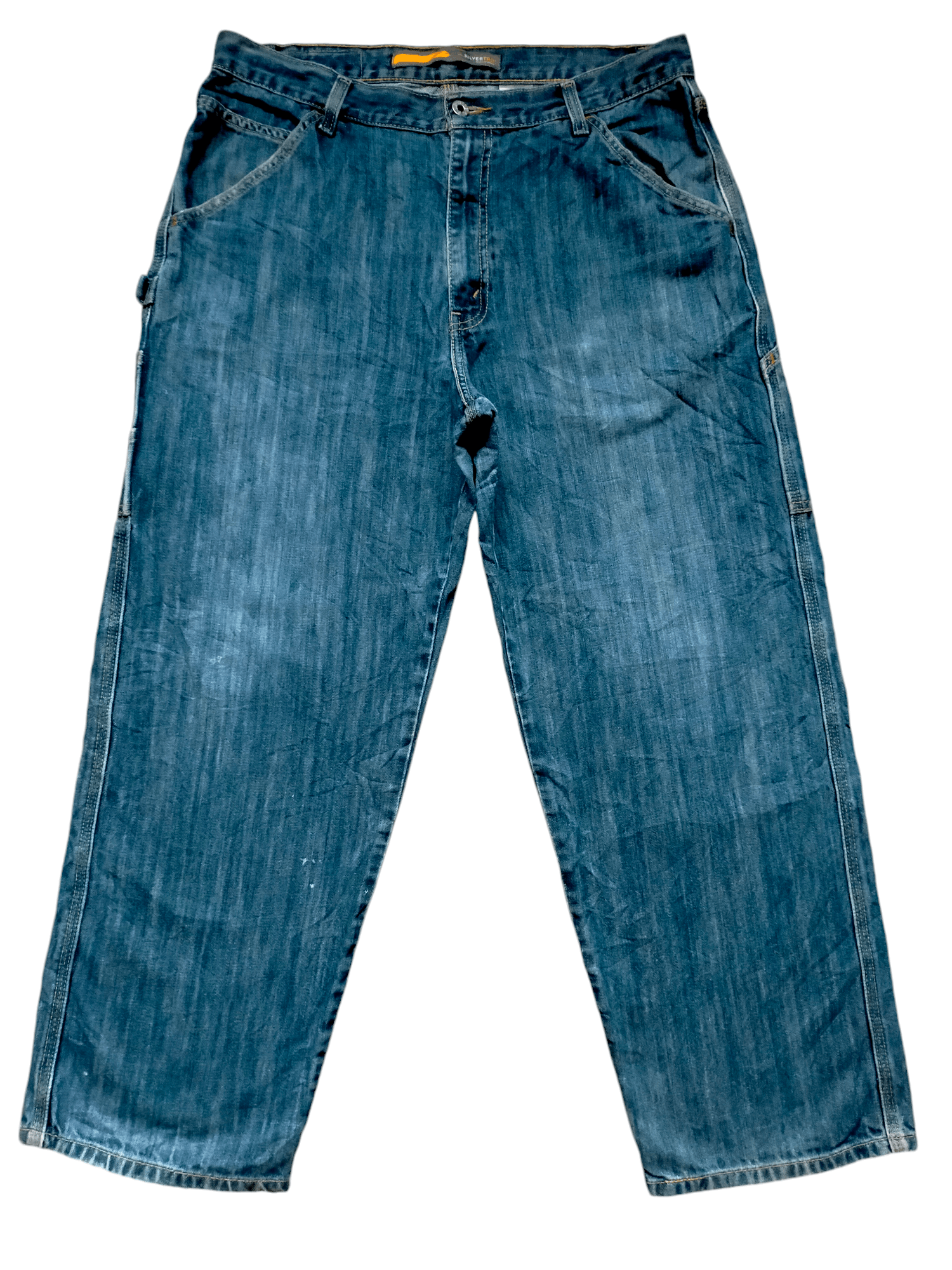 Levi's Levis Silvertab Carpenter Worker Baggy Jeans Size US 34 / EU 50 - 2 Thumbnail