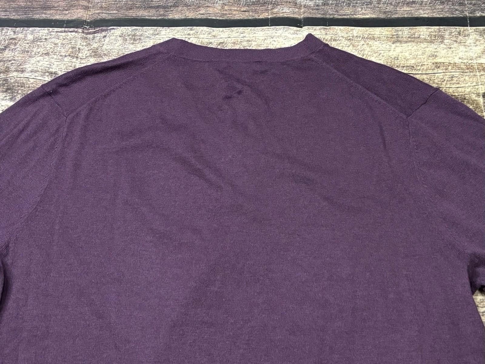 Theory Theory Sweater Mens Medium Leiman V-Neck Cashmere Cotton Size US M / EU 48-50 / 2 - 6 Thumbnail