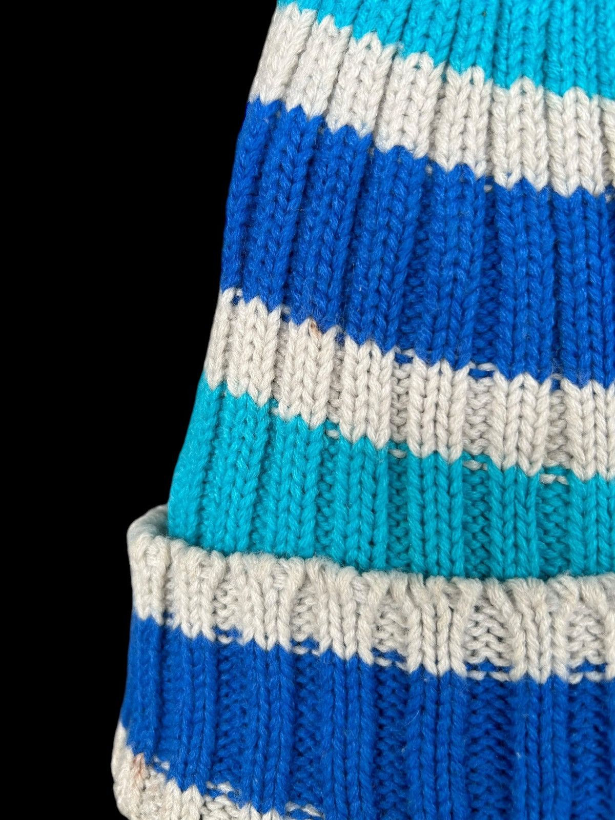 Japanese Brand × Kapital × Vintage Crochet Knitted handmade Beanie Hats Rare ☠️☠️ Size ONE SIZE - 6 Thumbnail