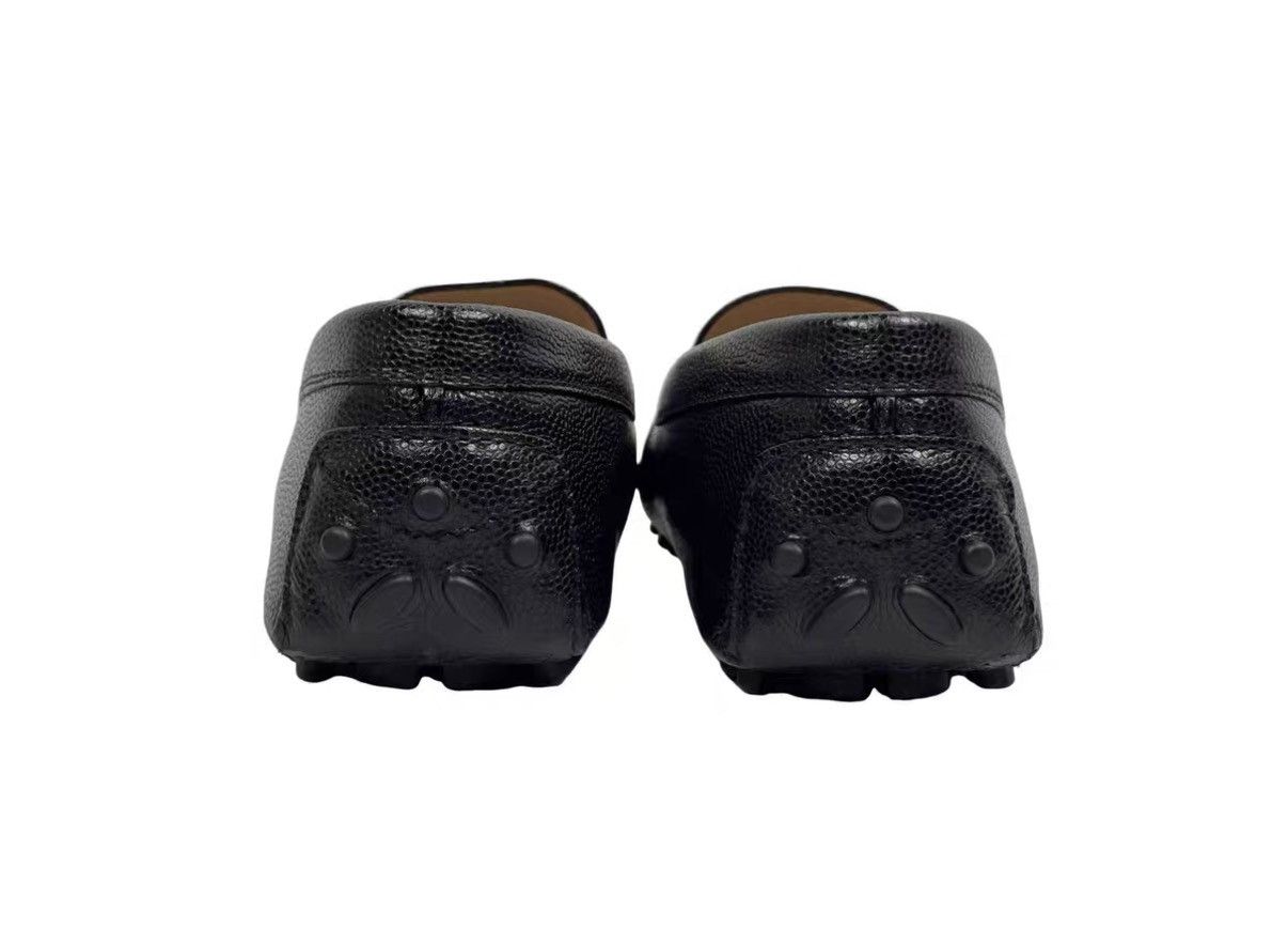 Salvatore Ferragamo Salvatore Ferragamo Gancini Leather Driving Loafers J31 Size US 5.5 / EU 38 - 4 Thumbnail