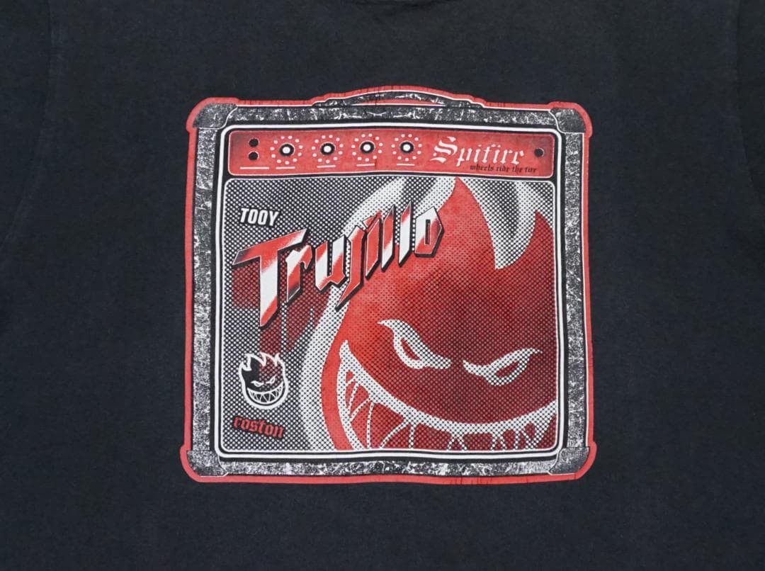 Vintage 90's Spitfire Tシャツ オールドスケート Daewon Song Size US XXS / EU 40 - 2 Thumbnail