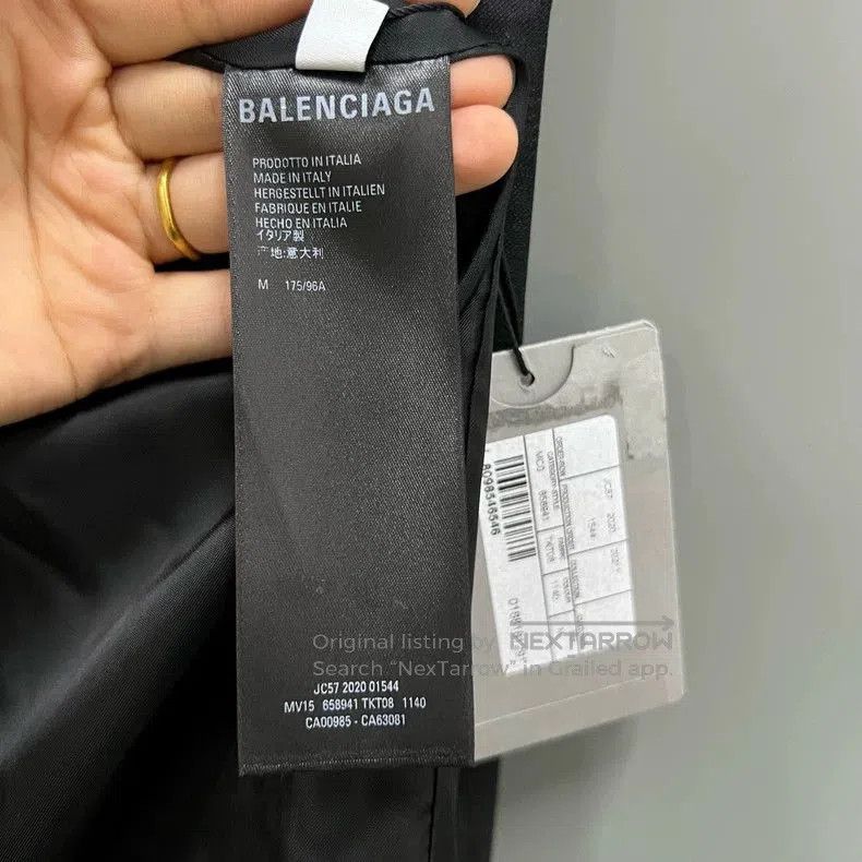 Balenciaga Balenciaga Single-Breasted Wool Blazer. Size US M / EU 48-50 / 2 - 5 Thumbnail