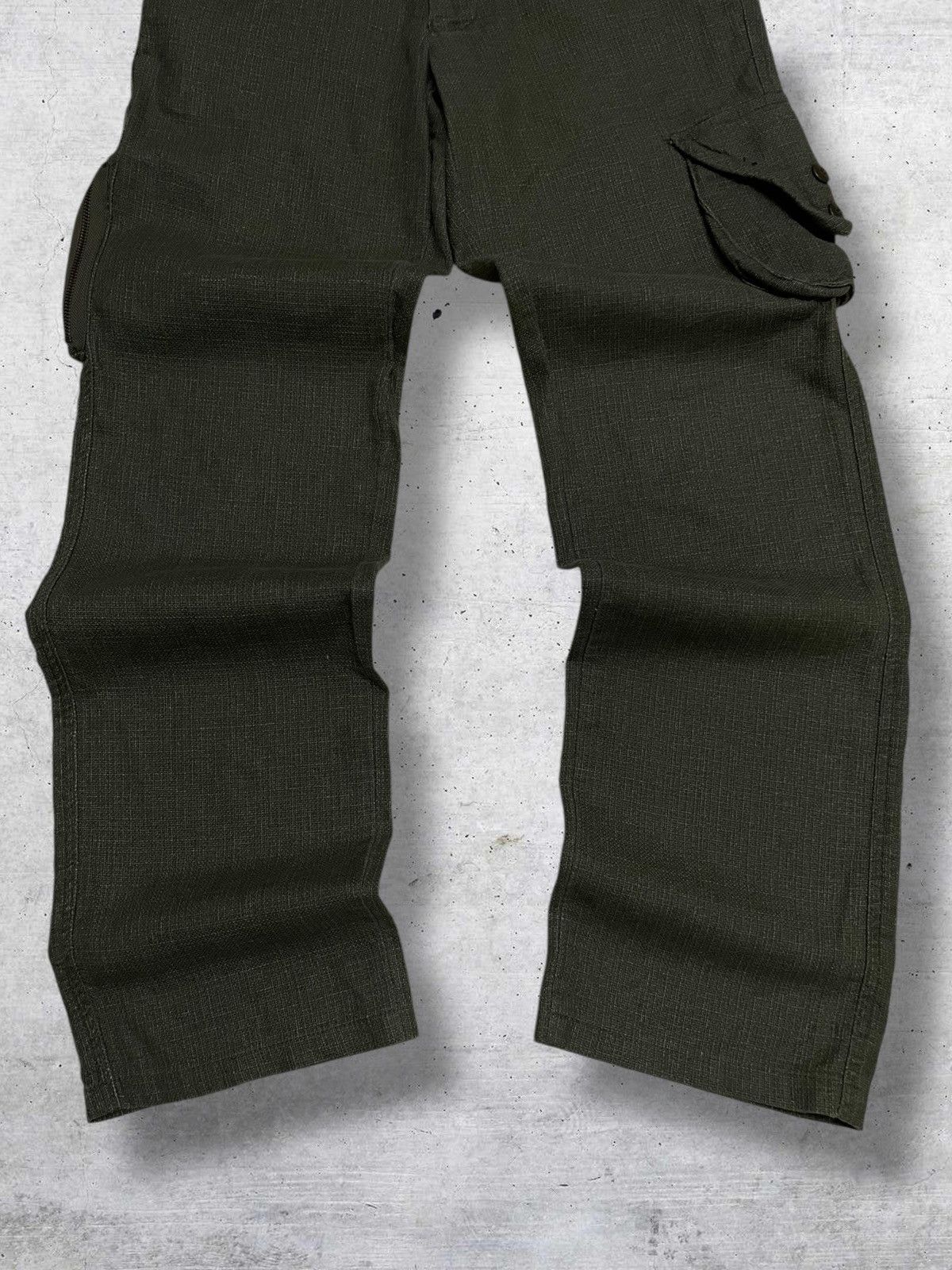 Japanese Brand VINTAGE SPINNER BAIT JAPAN DESIGNER CARGO ARMY LIKE GOA PANT Size US 29 - 3 Thumbnail