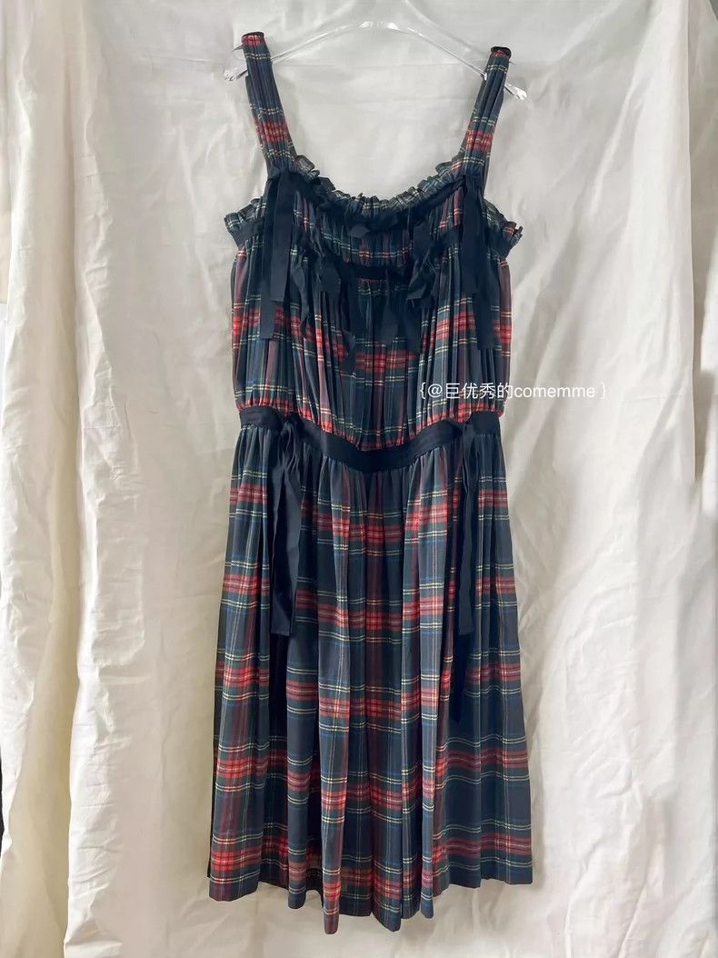 Comme des Garcons Comme Des Garcons British Retro Red and Black Plaid Yellow Size M / US 6-8 / IT 42-44 - 4 Thumbnail