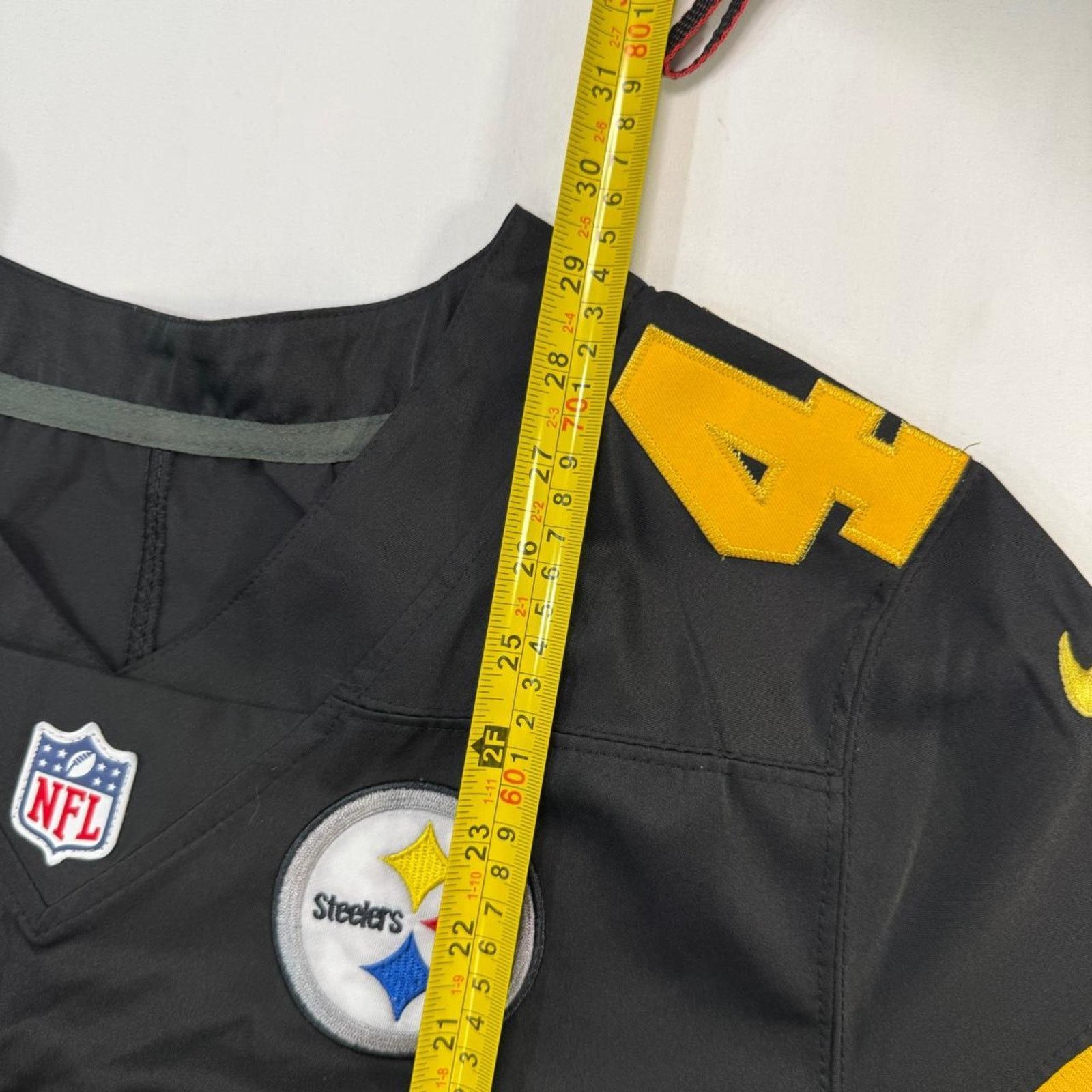 Nike Nike Pittsburgh Steelers black and yellow football jersey Size US L / EU 52-54 / 3 - 3 Thumbnail