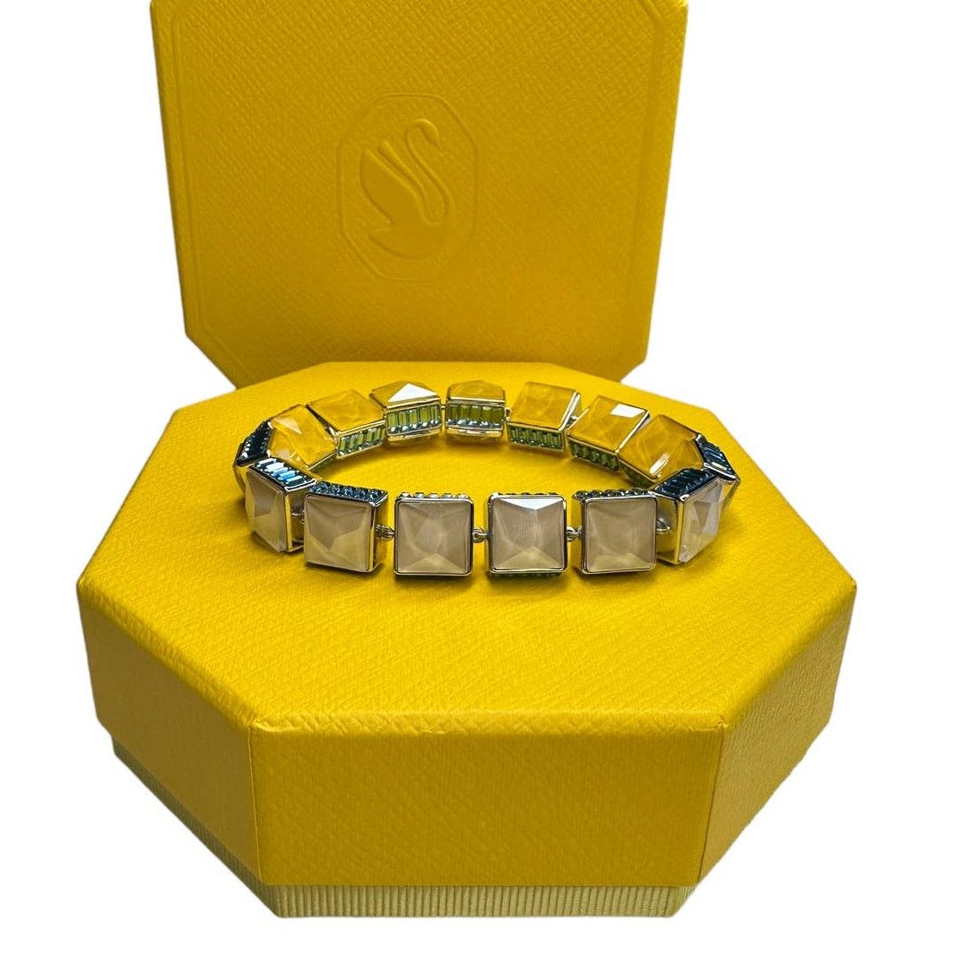 Swarovski Swarovski Orbita Square cut, Magnetic closure bracelet Size ONE SIZE - 5 Thumbnail