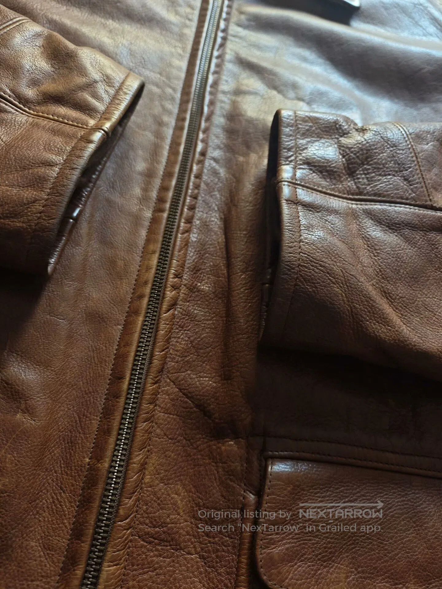 Polo Ralph Lauren vintage ralph lauren leather hunting jacket. Size US L / EU 52-54 / 3 - 6 Thumbnail