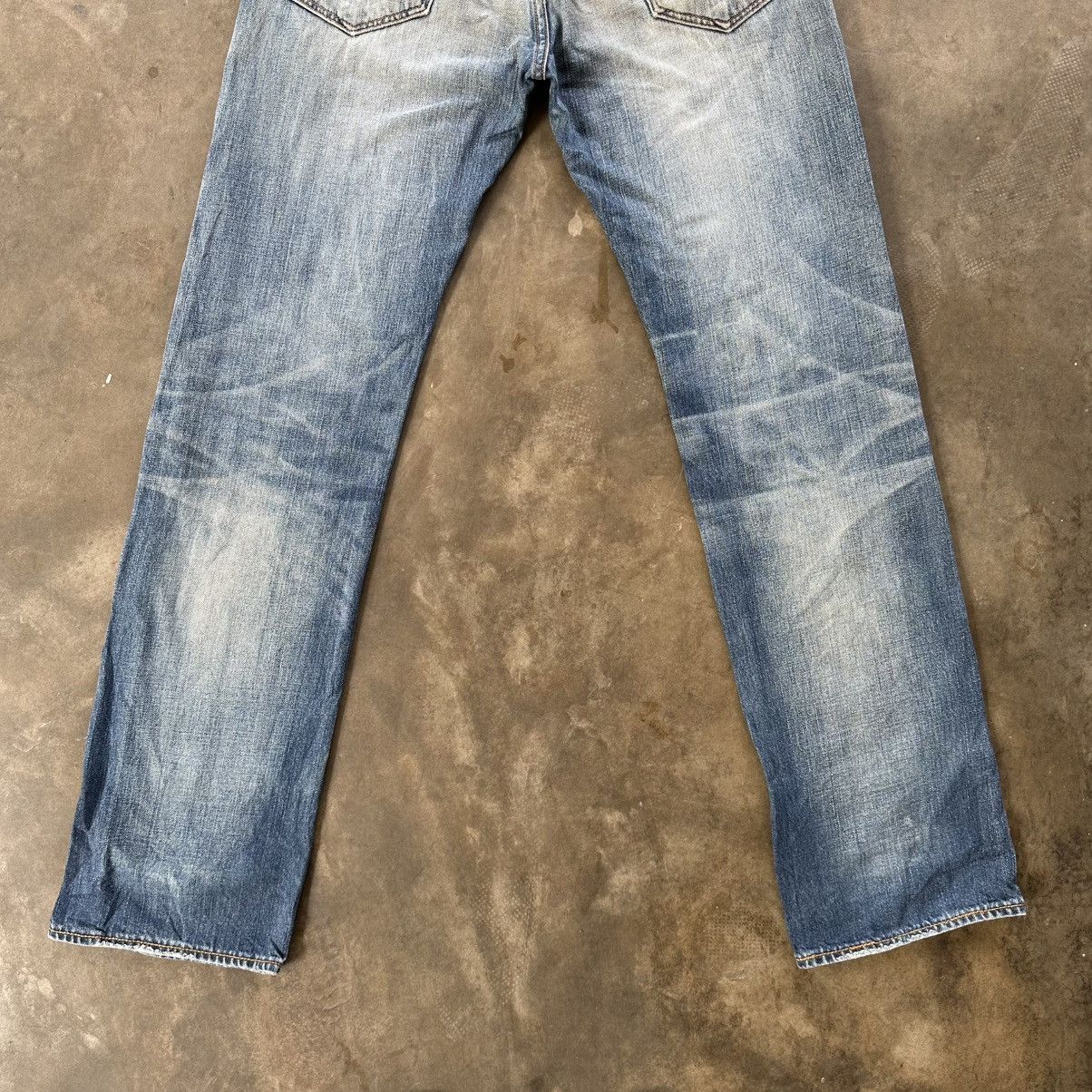 Japanese Brand Vintage Levi’s 505 Faded Distressed Denim Jean Pant W30 Size US 30 / EU 46 - 8 Thumbnail