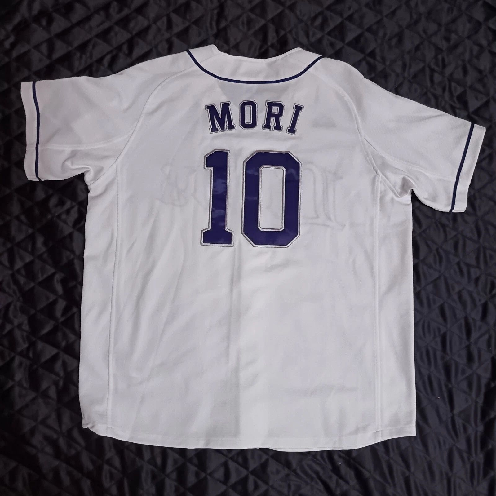 Majestic Saitama Seibu Lions Tomoya Mori NPB Japanese Baseball Jersey Size US L / EU 52-54 / 3 - 7 Thumbnail