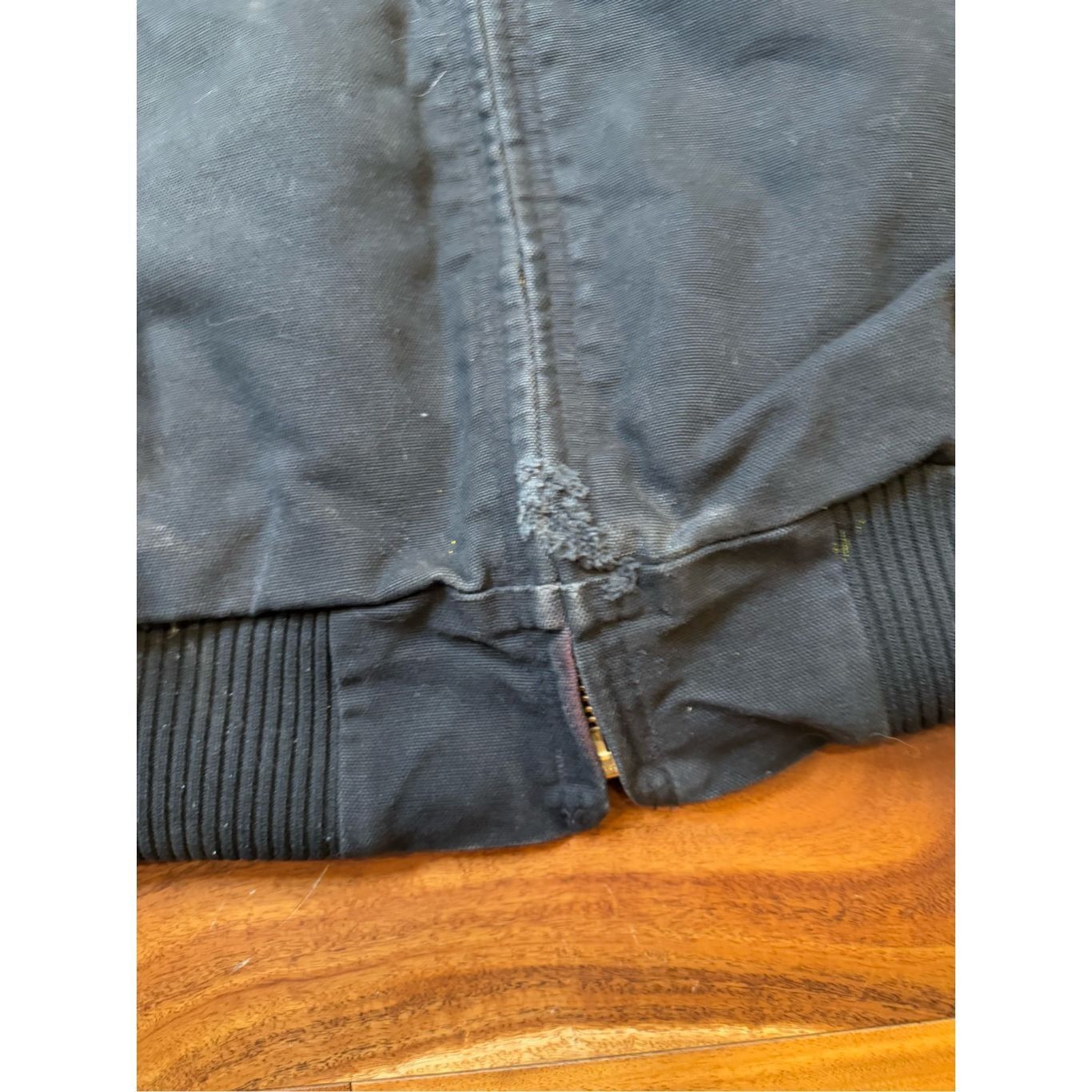 Carhartt Size XXL - Carhartt J140 BLK Black USA Made Full Zip Hooded Jacket Embroidered Size US XXL / EU 58 / 5 - 2 Thumbnail