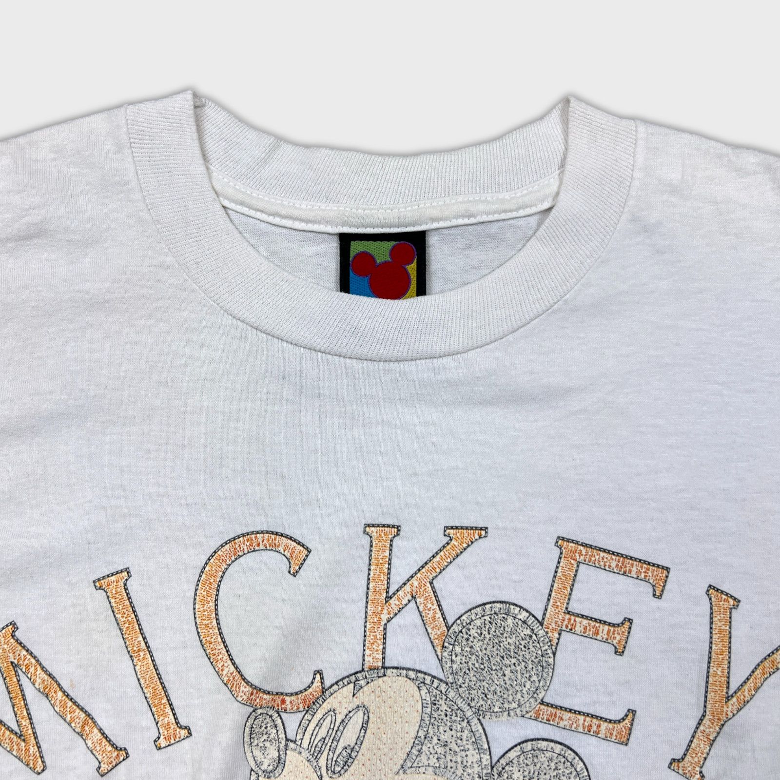 Disney × Mickey Mouse × Vintage Vintage 90s Disney Medium Mickey Mouse Cartoon Movie Tee Size US M / EU 48-50 / 2 - 2 Thumbnail