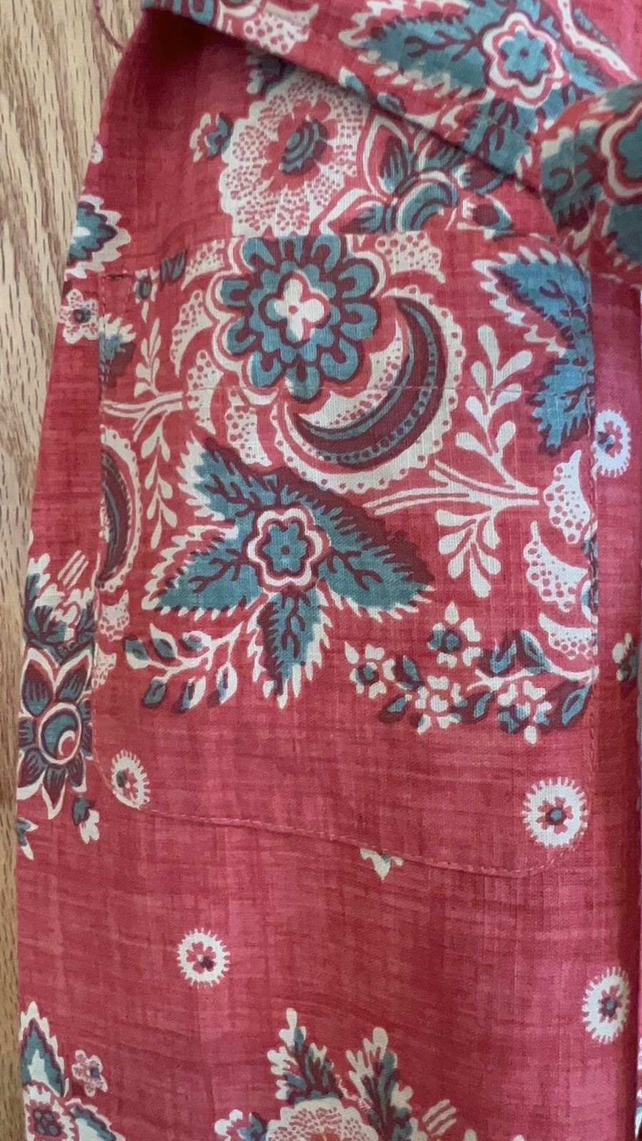 RRL Ralph Lauren *NWT RRL Double RL Ralph Lauren Floral-Print Cotton Jumpsuit Size 27" / US 4 / IT 40 - 10 Thumbnail