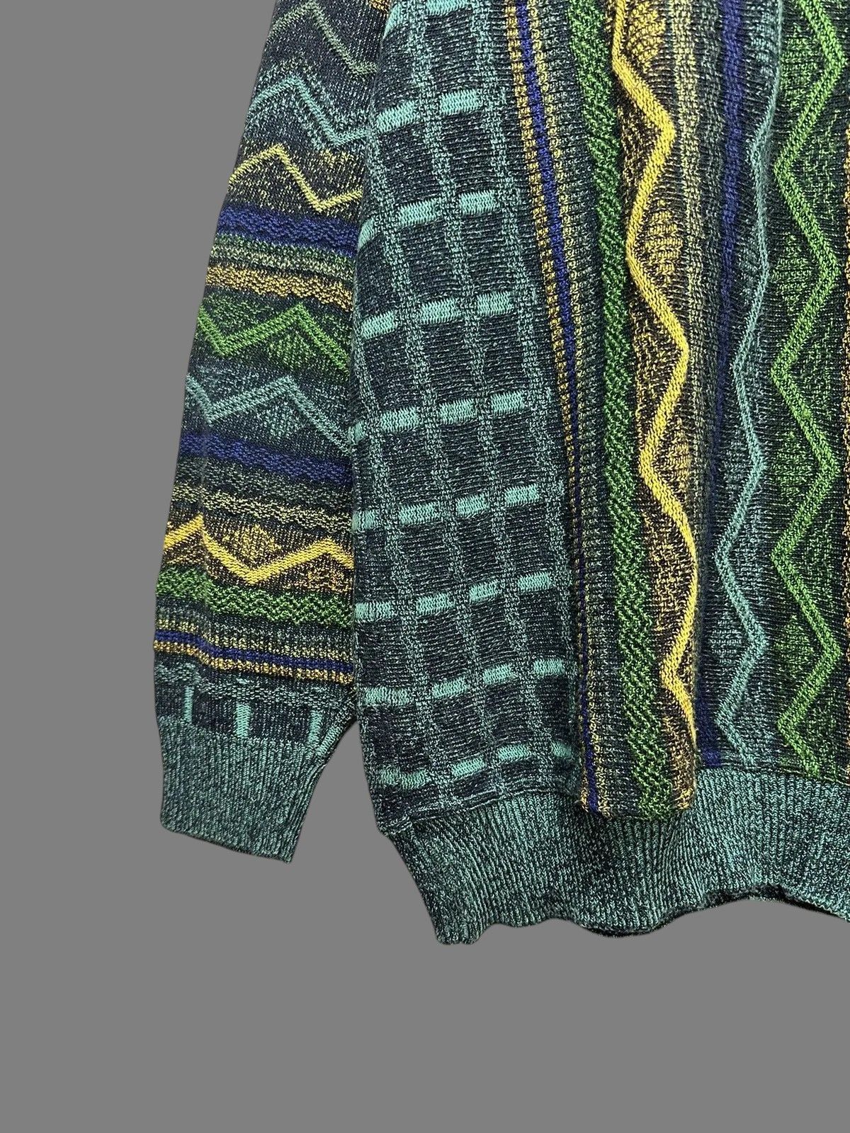 Carlo Colucci Vintage Multicolour Carlo Colucci Knit Sweater Coogi Canada Size US L / EU 52-54 / 3 - 4 Thumbnail