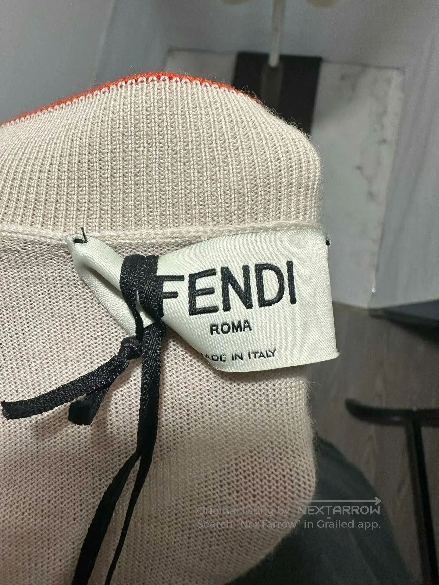 Fendi fendi embroidered logo wool cardigan. Size US M / EU 48-50 / 2 - 4 Thumbnail