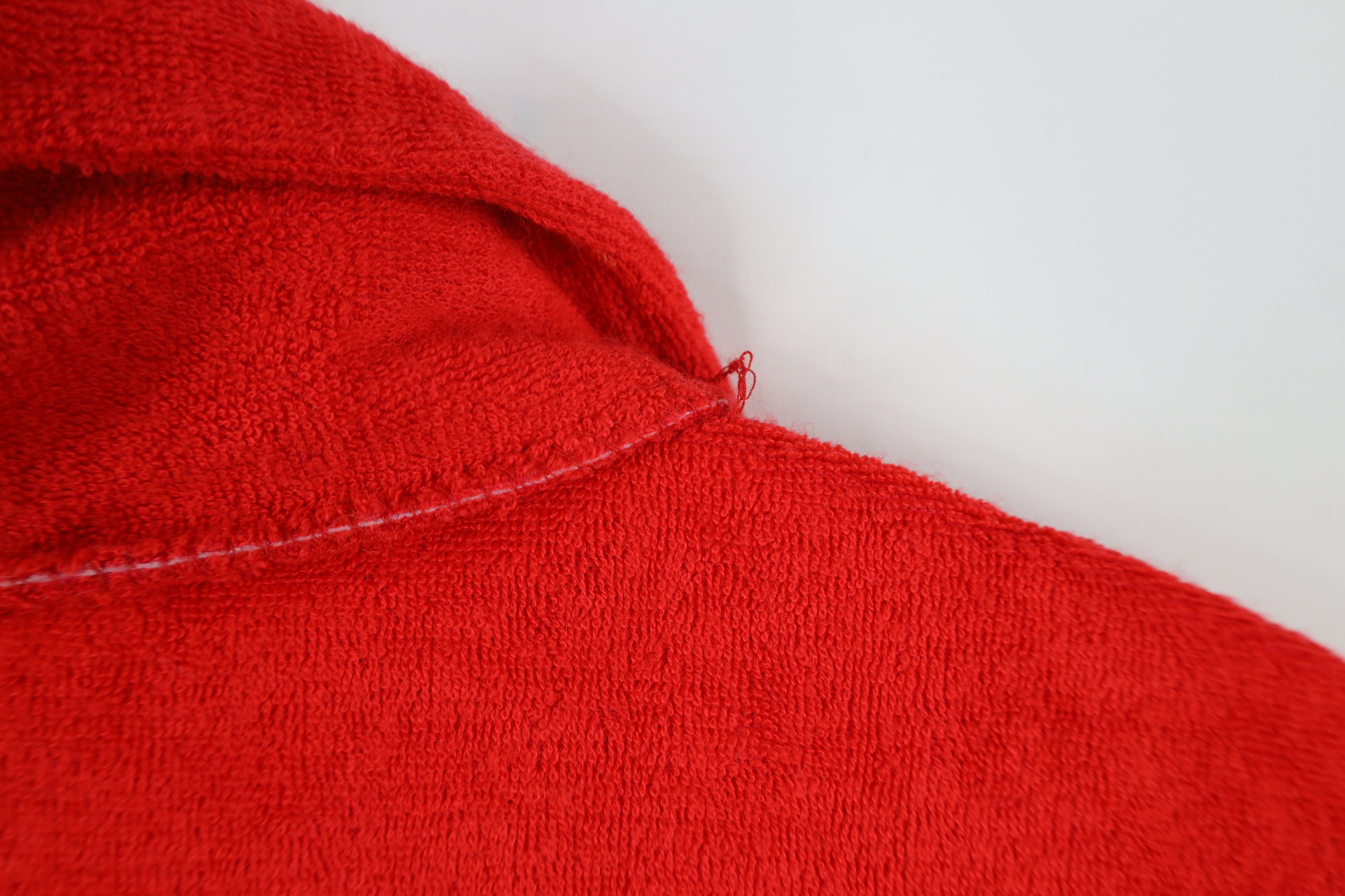 Vintage Vintage 70s Streetwear Cloth Collared Polo Shirt Red USA Size US L / EU 52-54 / 3 - 10 Thumbnail