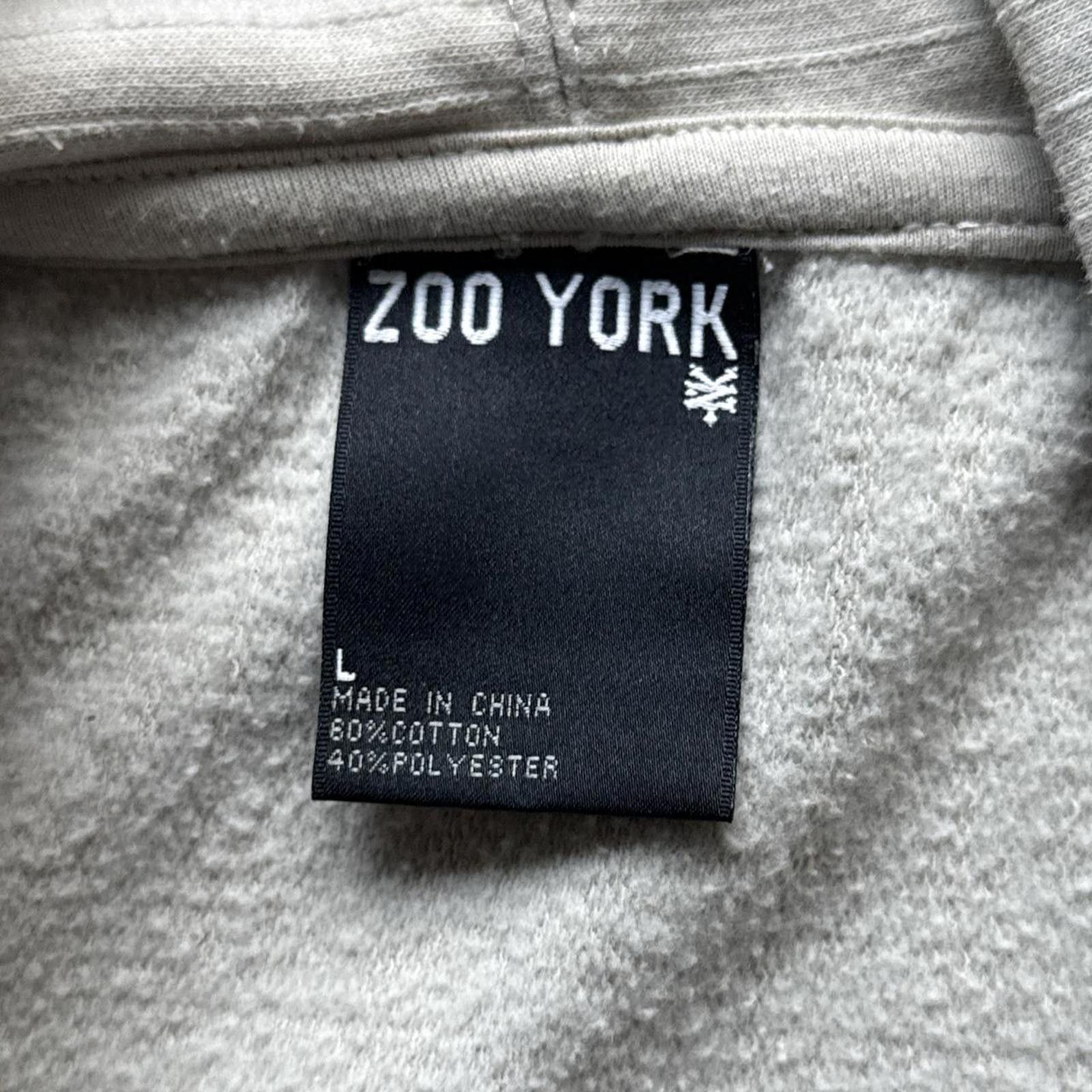 Zoo York Zoo York Y2K Waffle Full Zip Up Hoodie Size US L / EU 52-54 / 3 - 7 Thumbnail