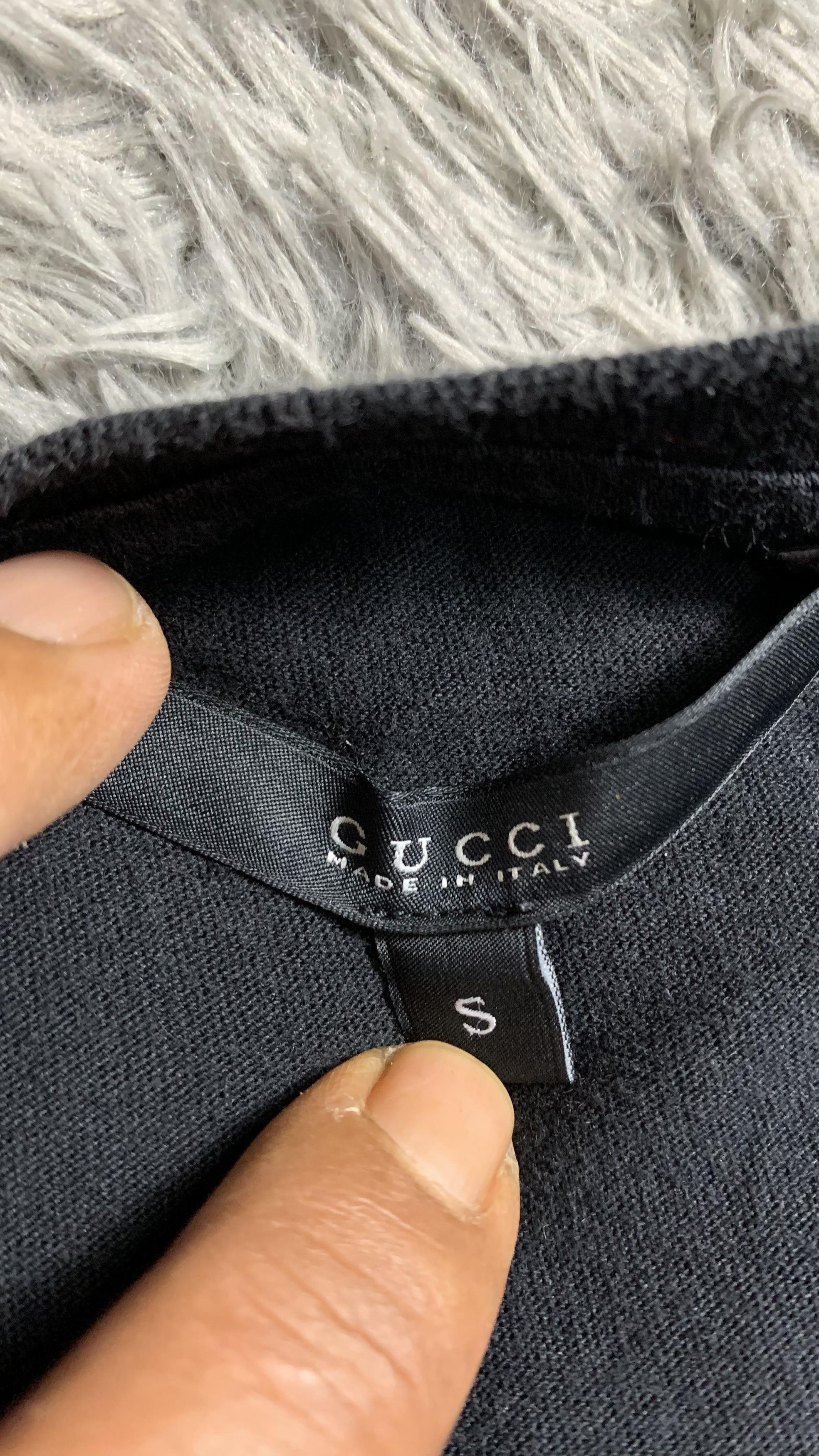 Gucci 📌Gucci V-Neck T-Shirt Size US S / EU 44-46 / 1 - 2 Thumbnail