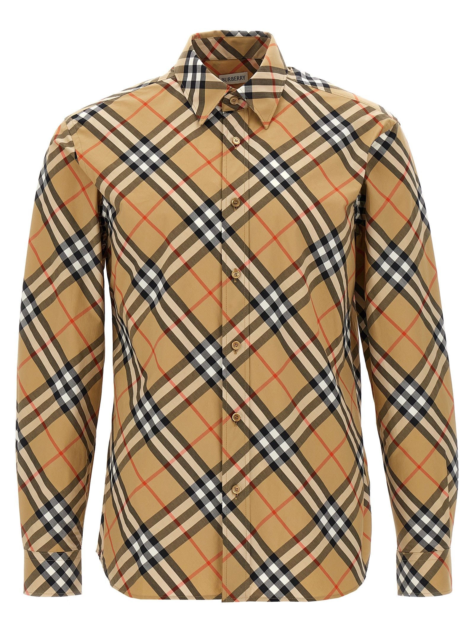 Burberry Check Shirt Size US M / EU 48-50 / 2 - 1 Thumbnail