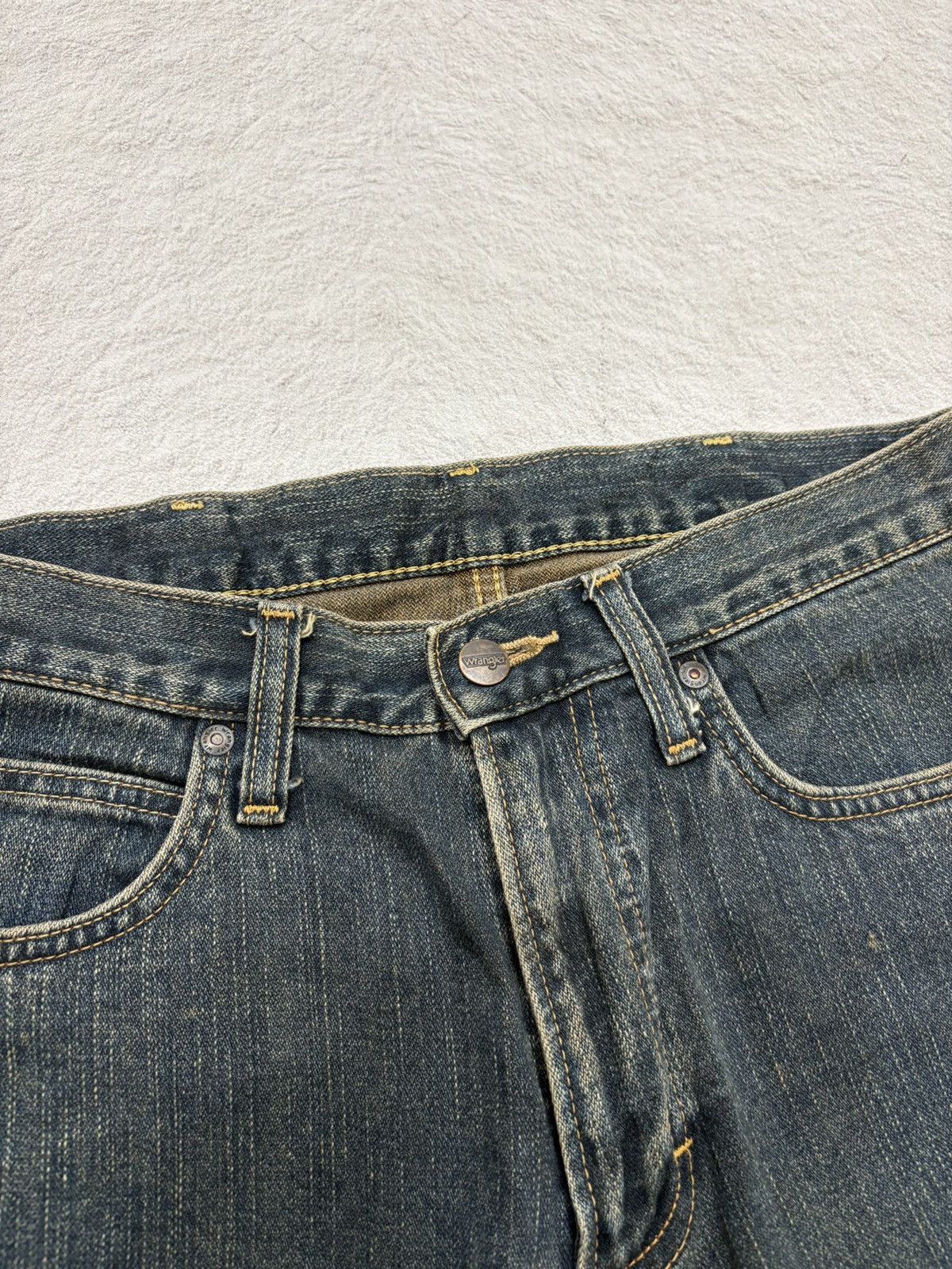 Hysteric Glamour 2000s Wrangler japan mudwash enginered Denim y2k style Size US 30 / EU 46 - 3 Thumbnail