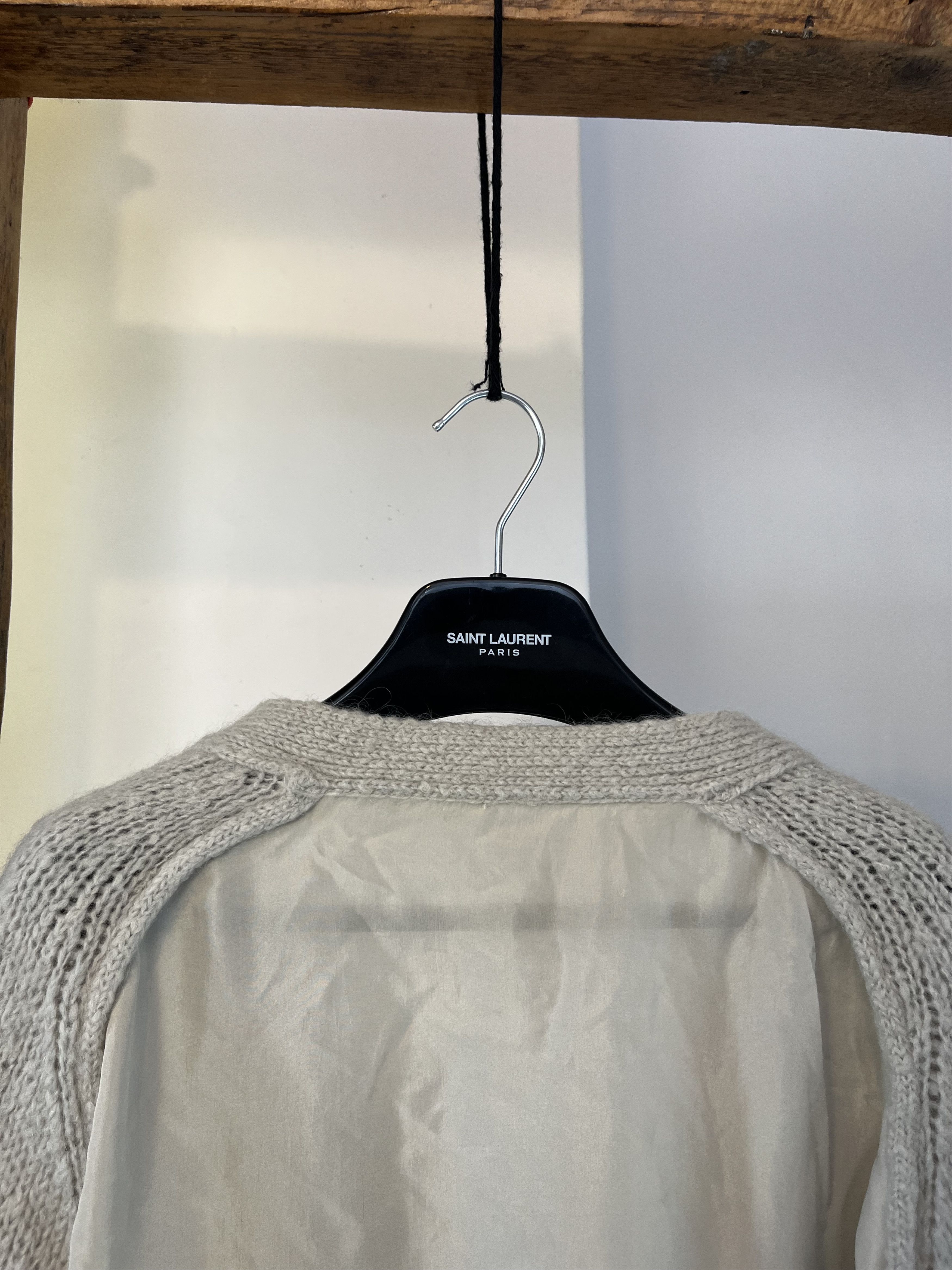 Acne Studios Acne studios AW10 Beryl Patch Silk/Wool Cardigan Size S / US 4 / IT 40 - 5 Thumbnail