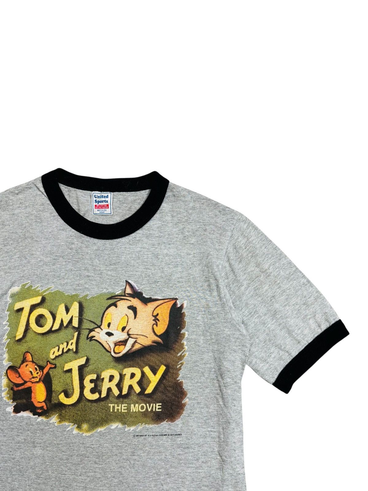 Hysteric Glamour 1994 Tom And Jerry Ringer Tee Size US M / EU 48-50 / 2 - 5 Thumbnail